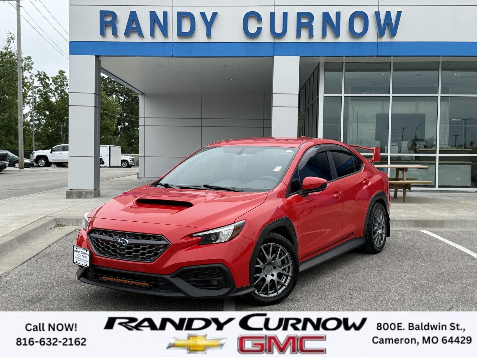Ignition Red 2022 Subaru WRX Premium AWD Sedan All-Wheel Drive Manual