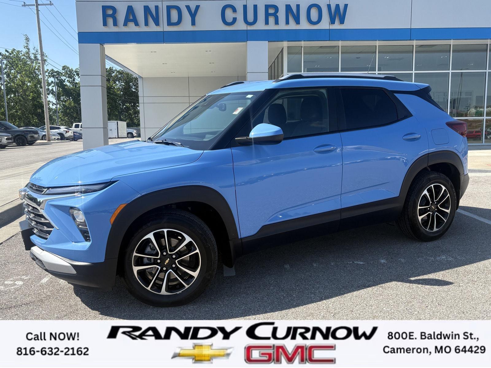 FOUNTAIN BLUE 2024 Chevrolet Trailblazer LT FWD SUV / Crossover Front-Wheel Drive 