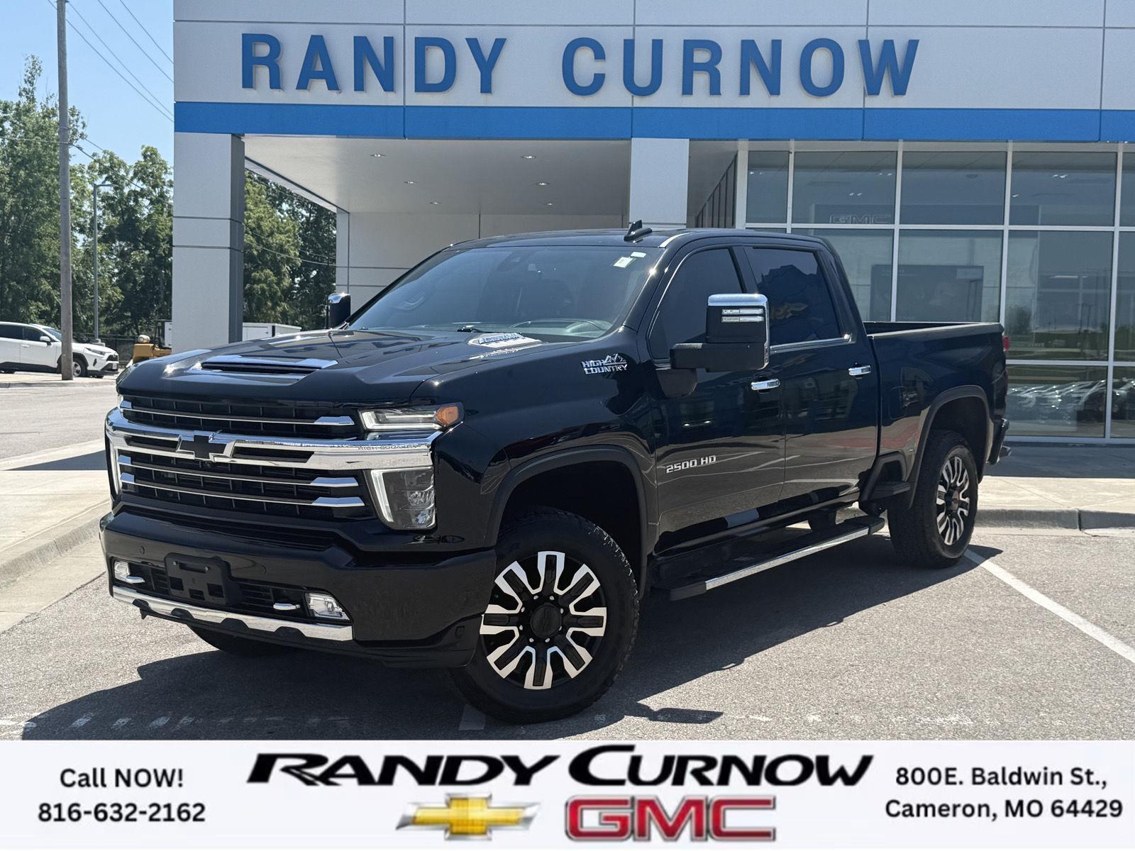 Black 2023 Chevrolet Silverado 2500HD Pickup Truck Four-Wheel Drive Automatic