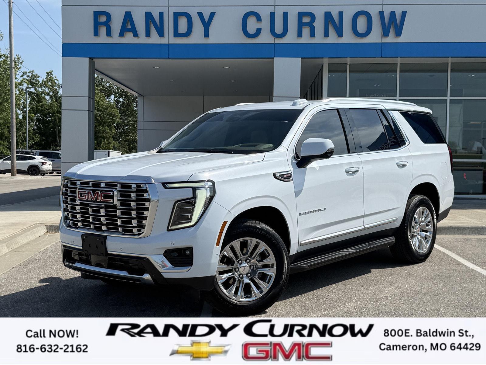 Glacier White Tricoat 2026 GMC Yukon SUV / Crossover Four-Wheel Drive Automatic