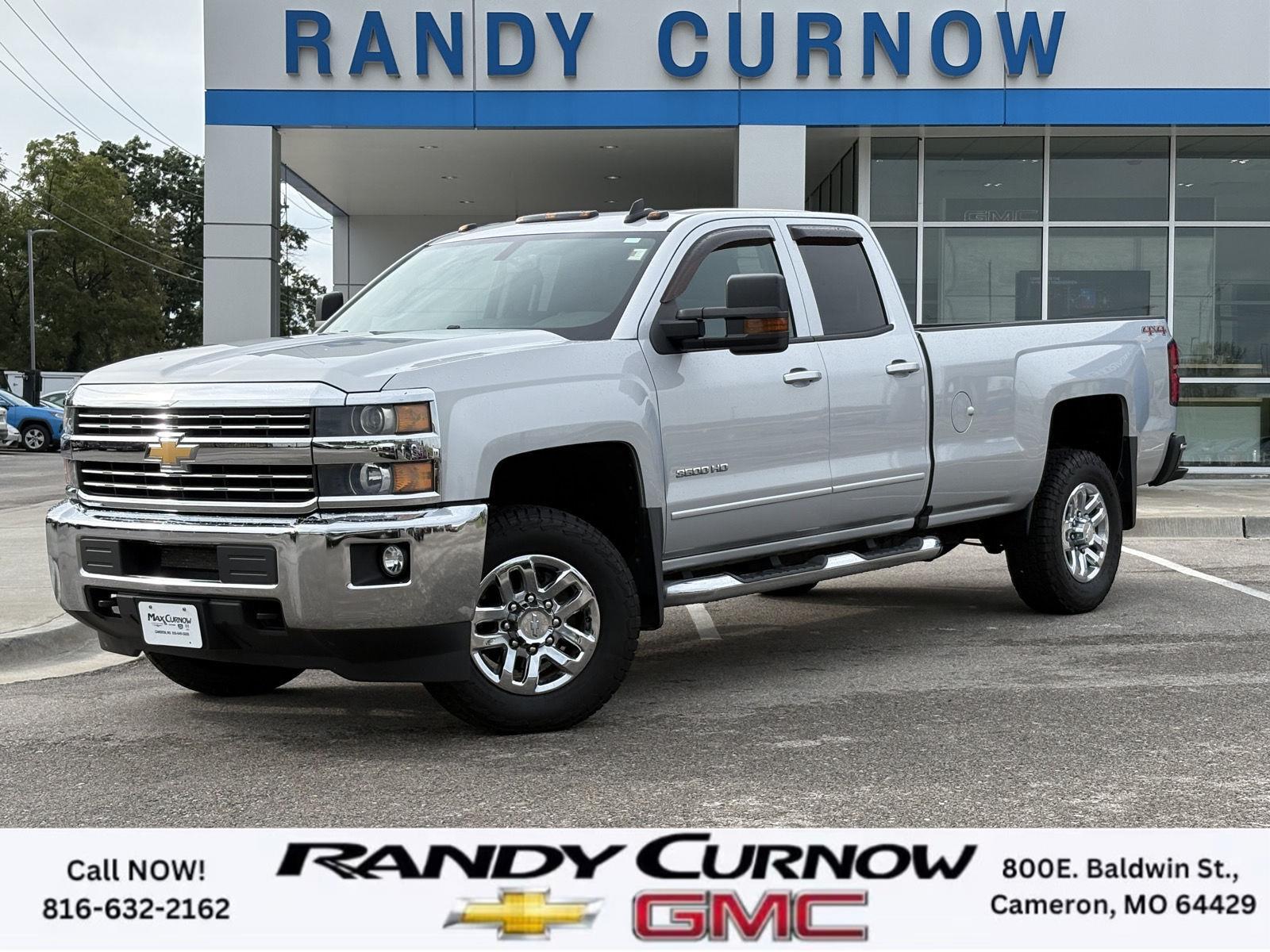Silver Ice Metallic 2016 Chevrolet Silverado 3500HD Pickup Truck Four-Wheel Drive 6-Speed Automatic