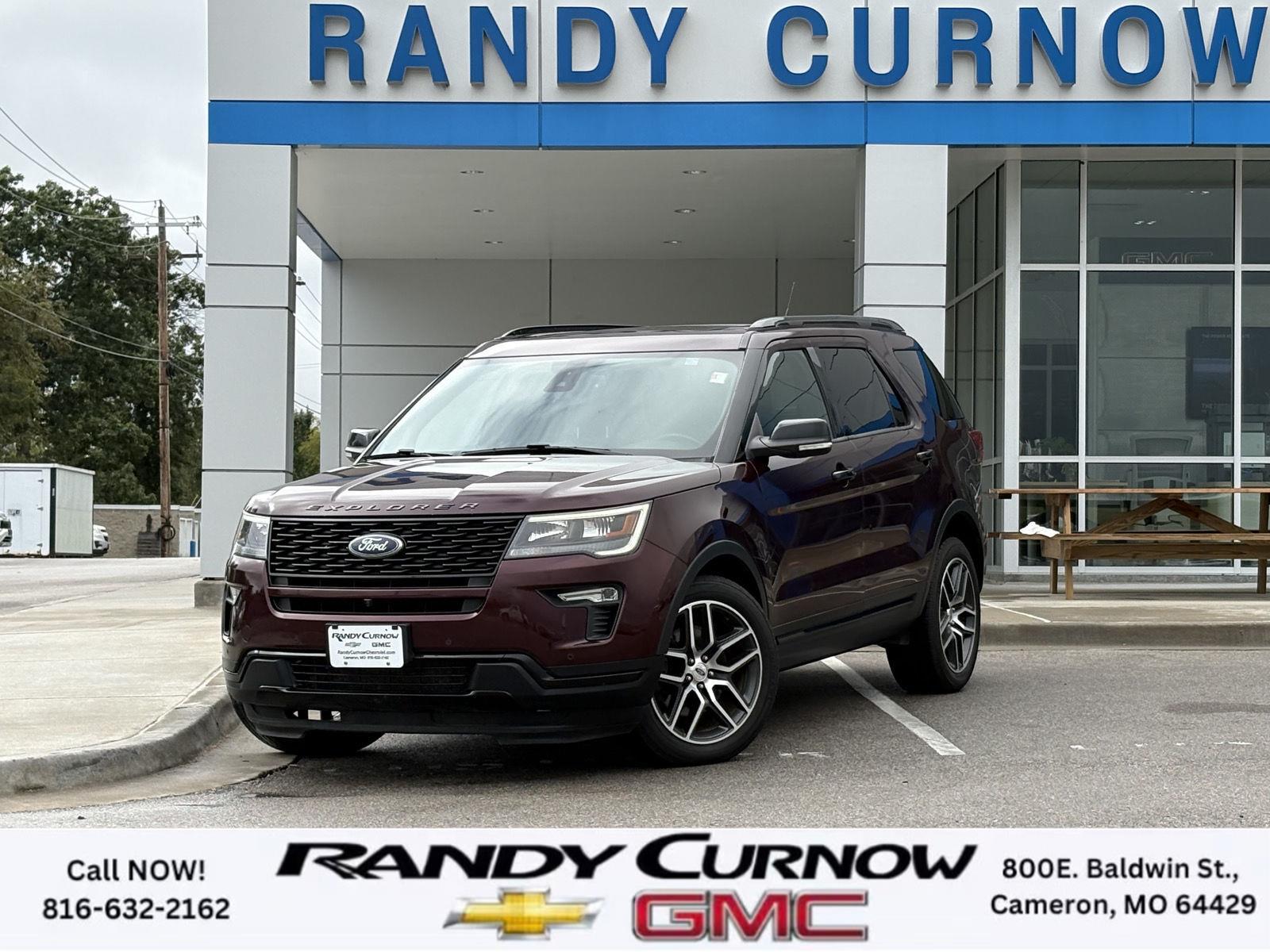 2018 Ford Explorer Sport AWD   
