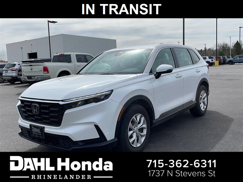 Platinum White Pearl 2024 Honda CR-V LX AWD SUV / Crossover All-Wheel Drive Continuously Variable Transmission