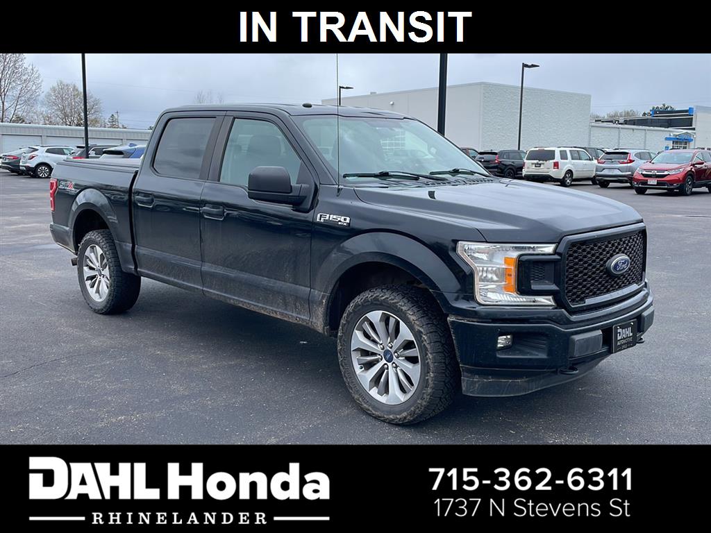 Shadow Black 2018 Ford F-150 XL SuperCrew 4WD Pickup Truck Four-Wheel Drive 6-Speed Automatic