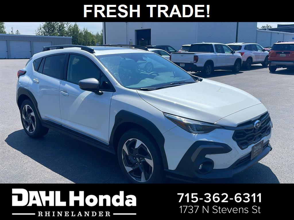 Crystal White Pearl 2025 Subaru Crosstrek SUV / Crossover All-Wheel Drive Continuously Variable Transmission