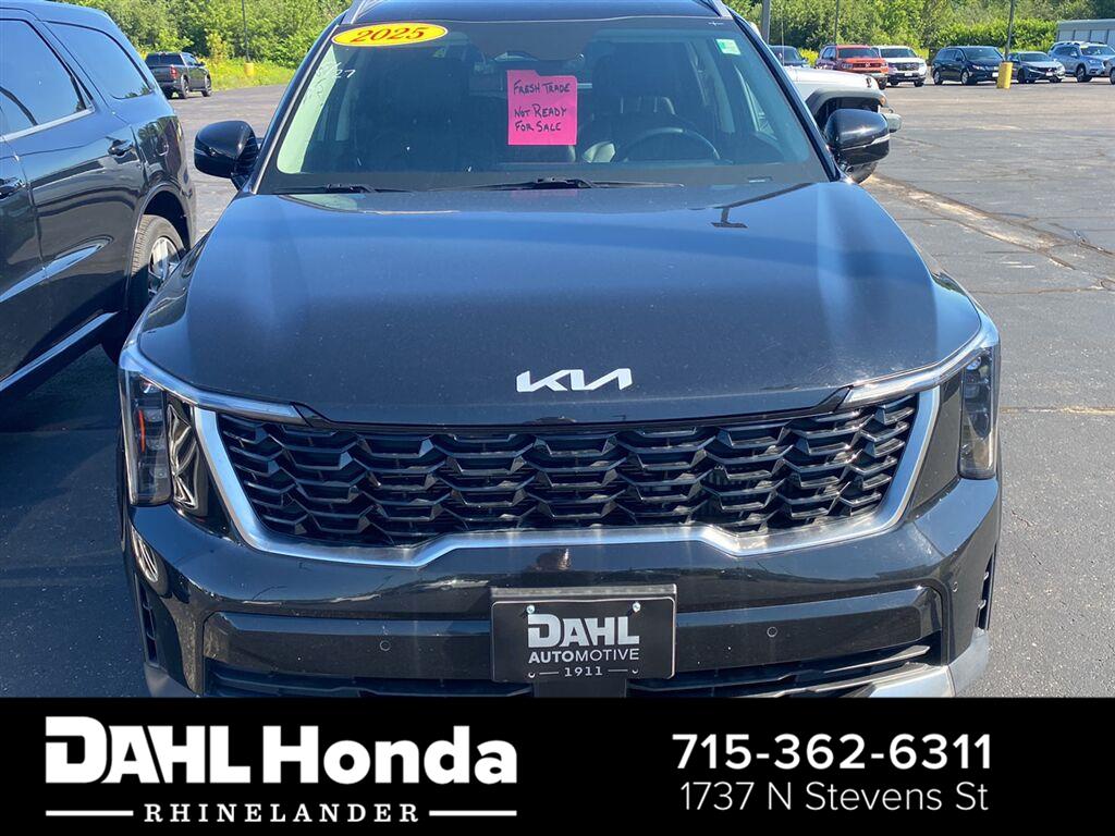 Ebony Black 2025 Kia Sorento SUV / Crossover All-Wheel Drive Automatic