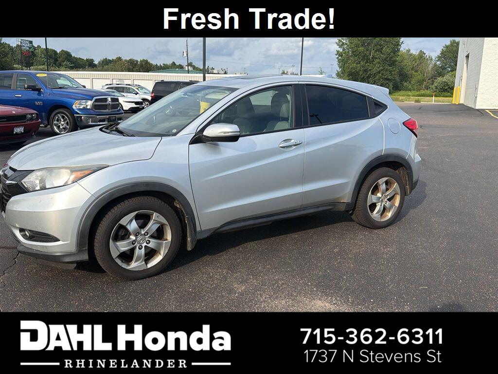 Alabaster Silver Metallic 2016 Honda HR-V SUV / Crossover All-Wheel Drive Continuously Variable Transmission
