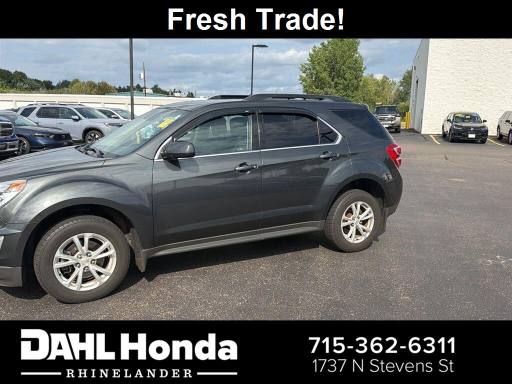 Nightfall Gray Metallic 2017 Chevrolet Equinox SUV / Crossover All-Wheel Drive 6-Speed Automatic Overdrive