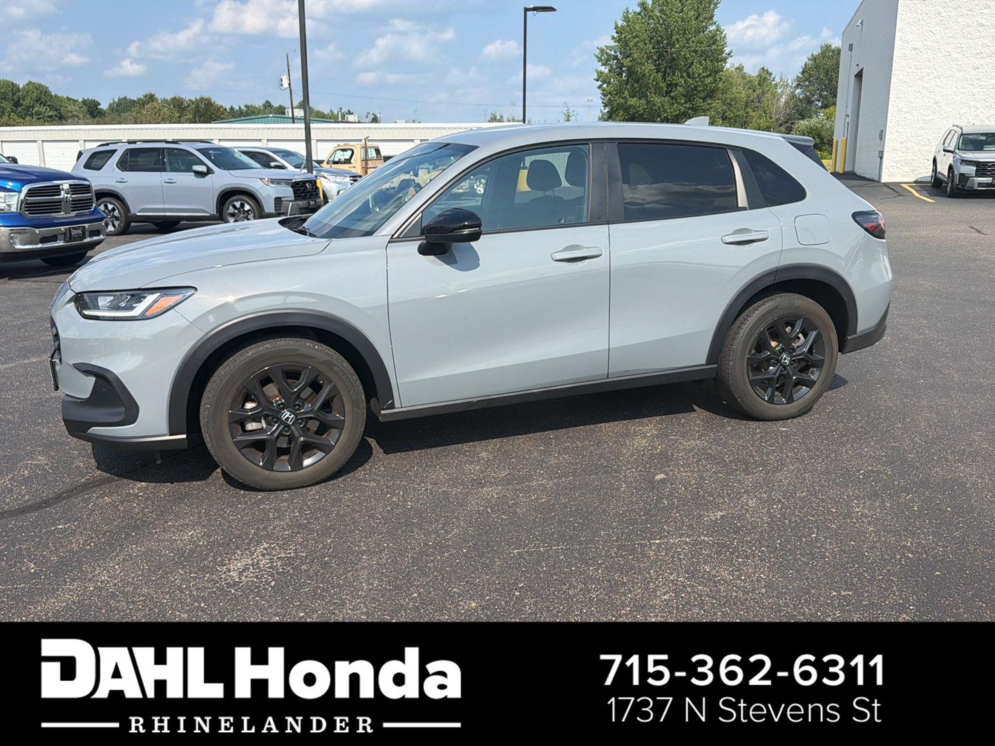 Urban Gray Pearl 2025 Honda HR-V SUV / Crossover All-Wheel Drive Continuously Variable Transmission