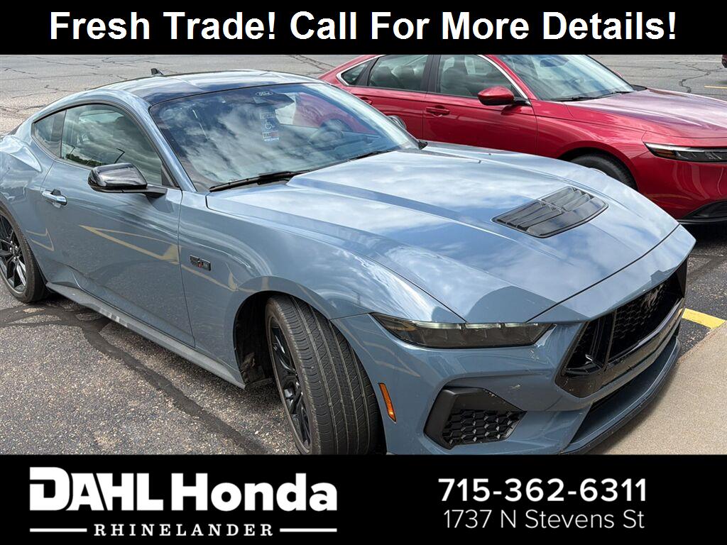 Vapor Blue 2025 Ford Mustang Coupe Rear-Wheel Drive Automatic