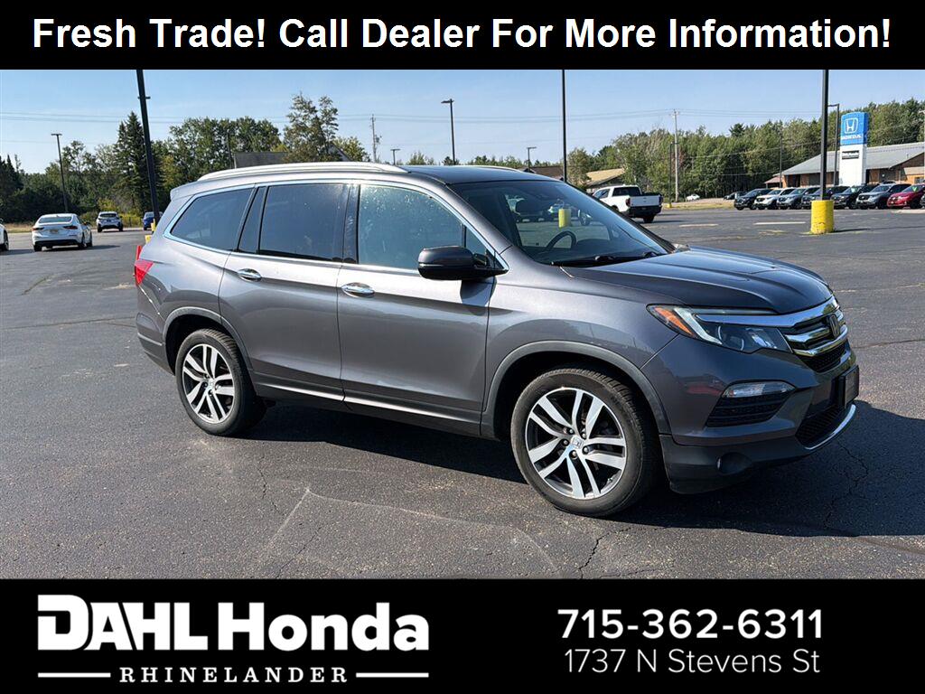 Gray (Modern Steel Metallic) 2017 Honda Pilot SUV / Crossover All-Wheel Drive Automatic