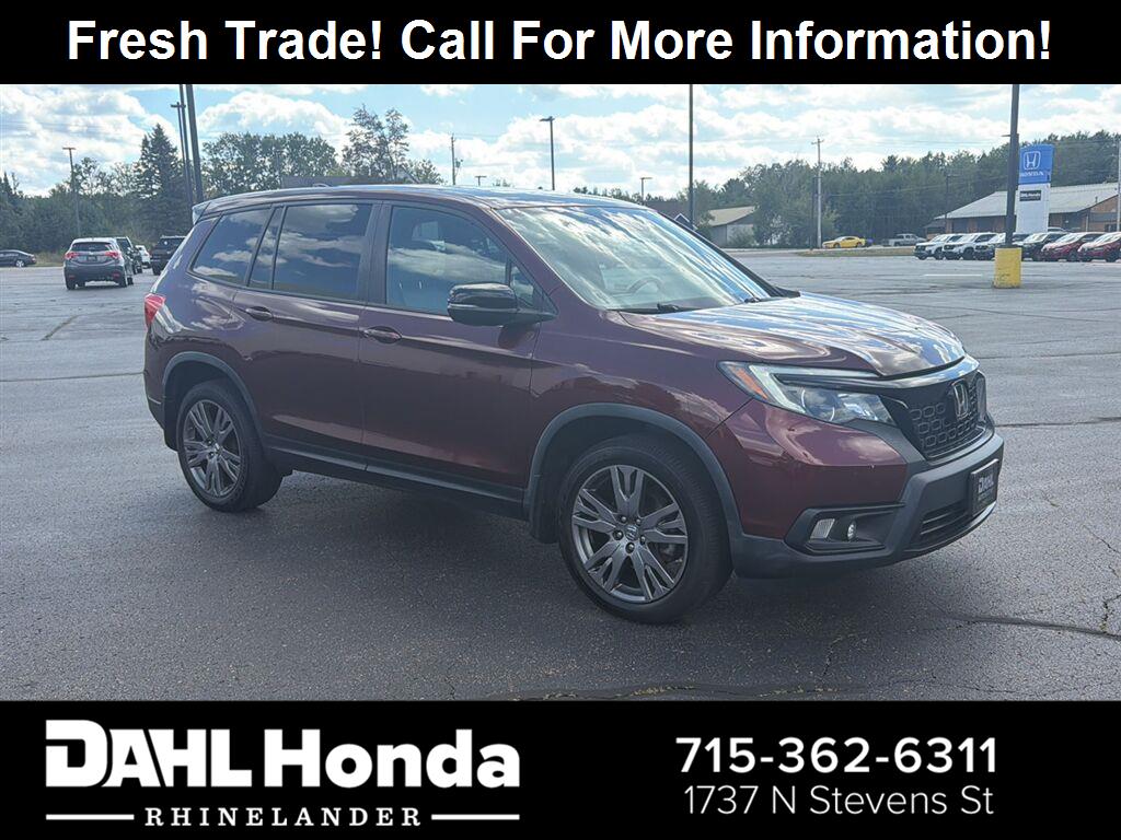 Red (Deep Scarlet Pearl) 2019 Honda Passport SUV / Crossover All-Wheel Drive 9-Speed Automatic