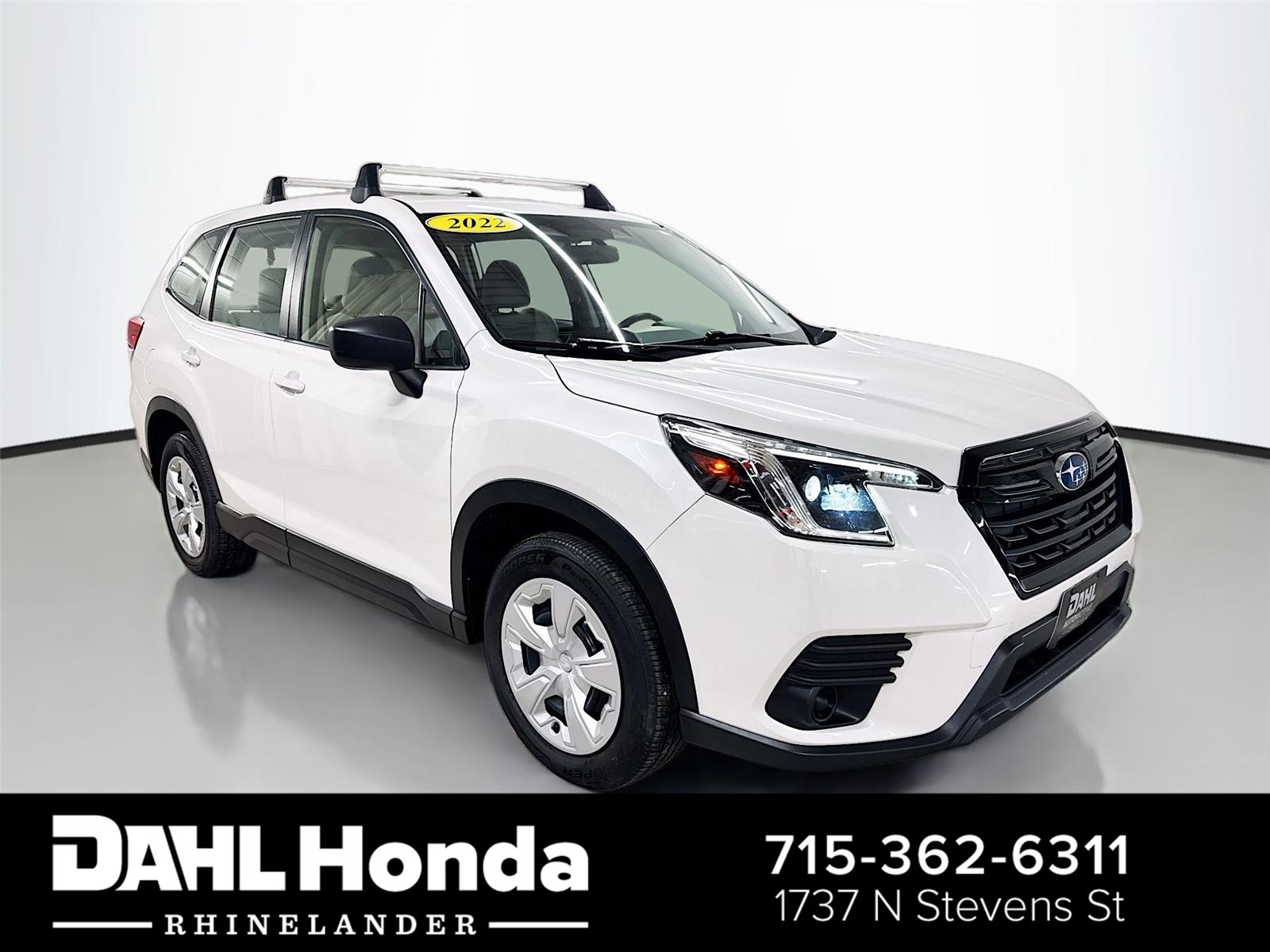 Crystal White Pearl 2022 Subaru Forester Crossover AWD SUV / Crossover All-Wheel Drive Continuously Variable Transmission