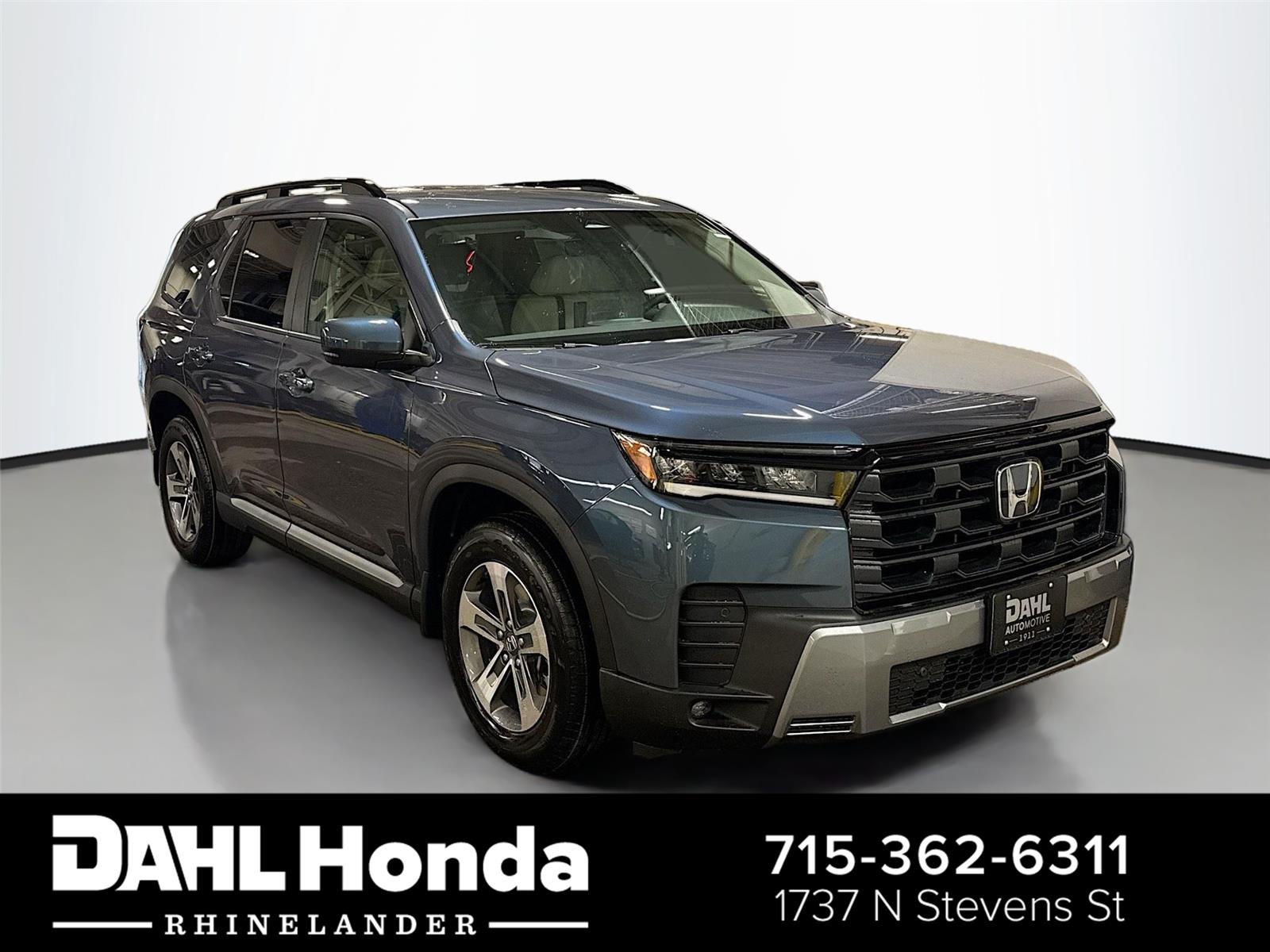 Smoke Blue Pearl 2026 Honda Pilot EX-L AWD SUV / Crossover All-Wheel Drive Automatic