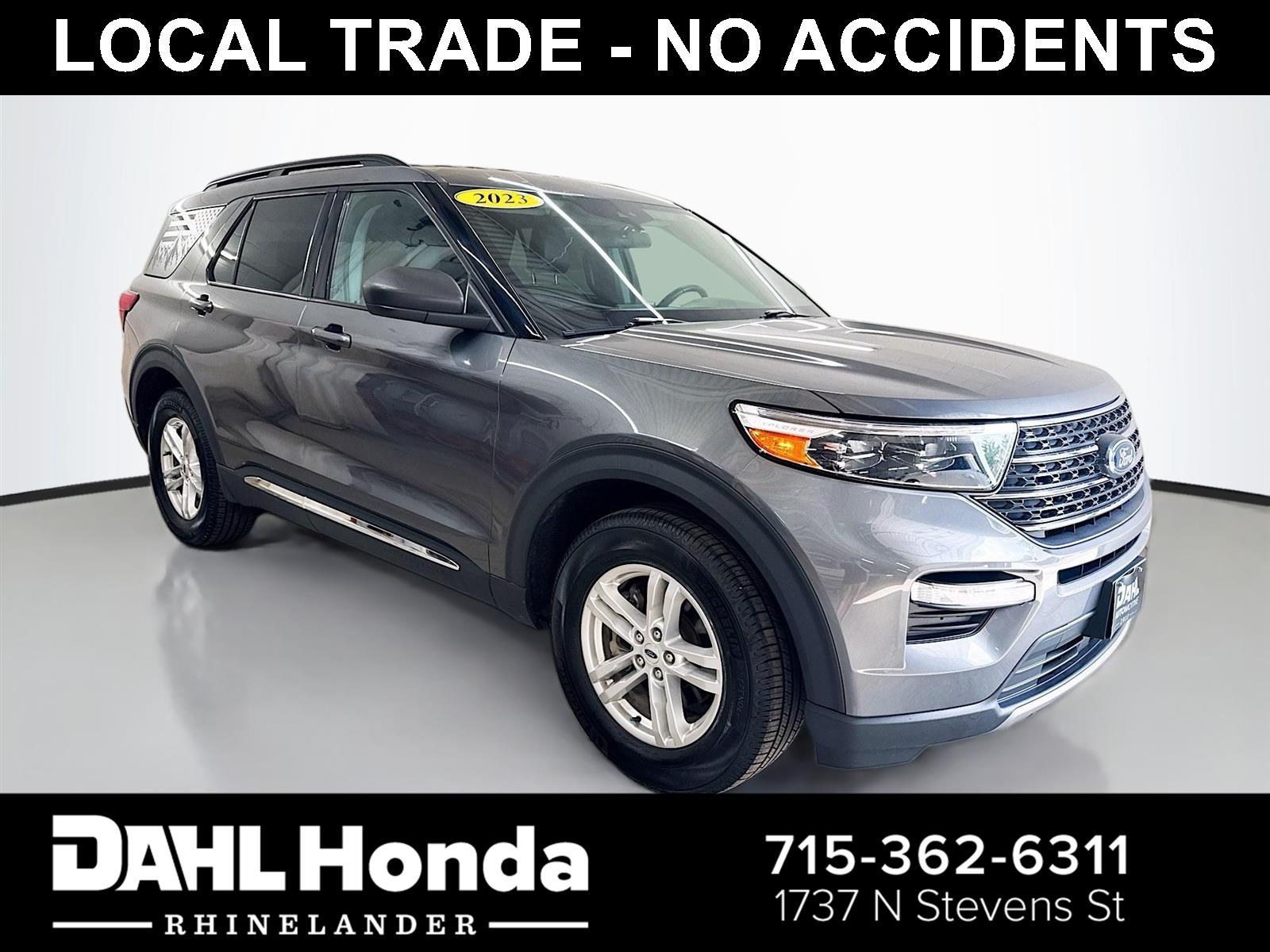 Carbonized Gray Metallic 2023 Ford Explorer SUV / Crossover All-Wheel Drive Automatic