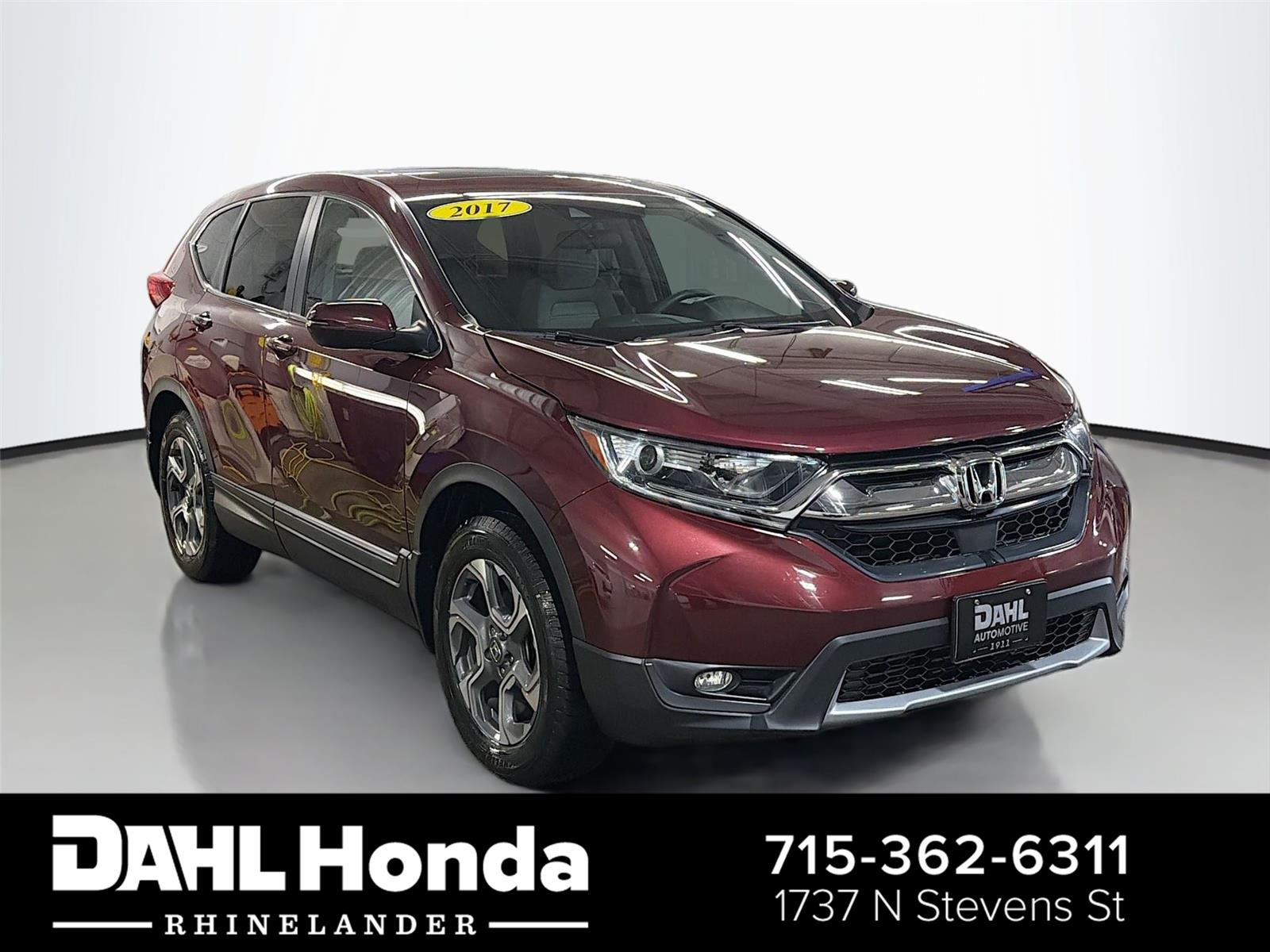 Basque Red Pearl II 2017 Honda CR-V EX AWD SUV / Crossover All-Wheel Drive Continuously Variable Transmission