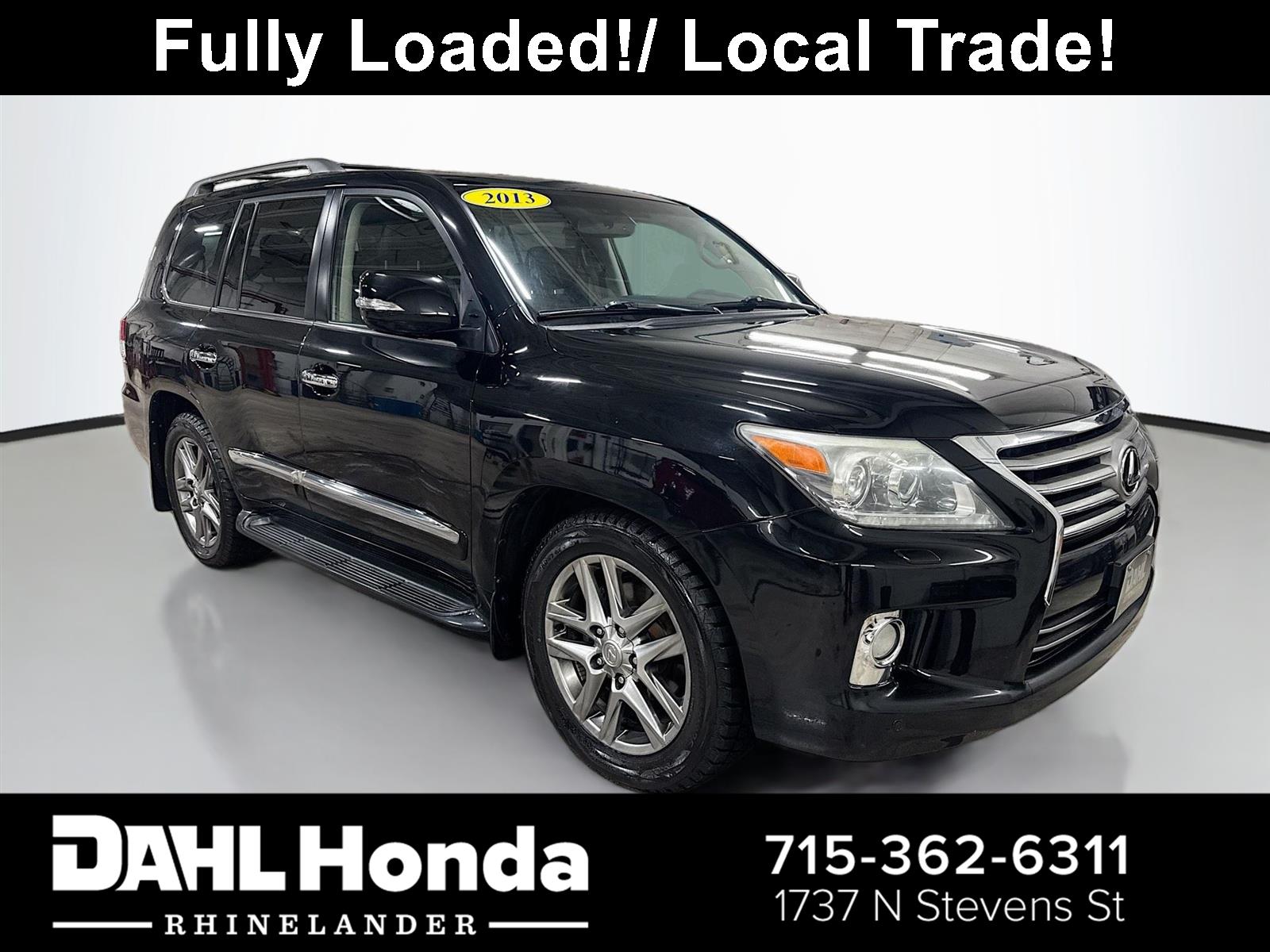 Black Onyx 2013 Lexus LX SUV / Crossover All-Wheel Drive Automatic