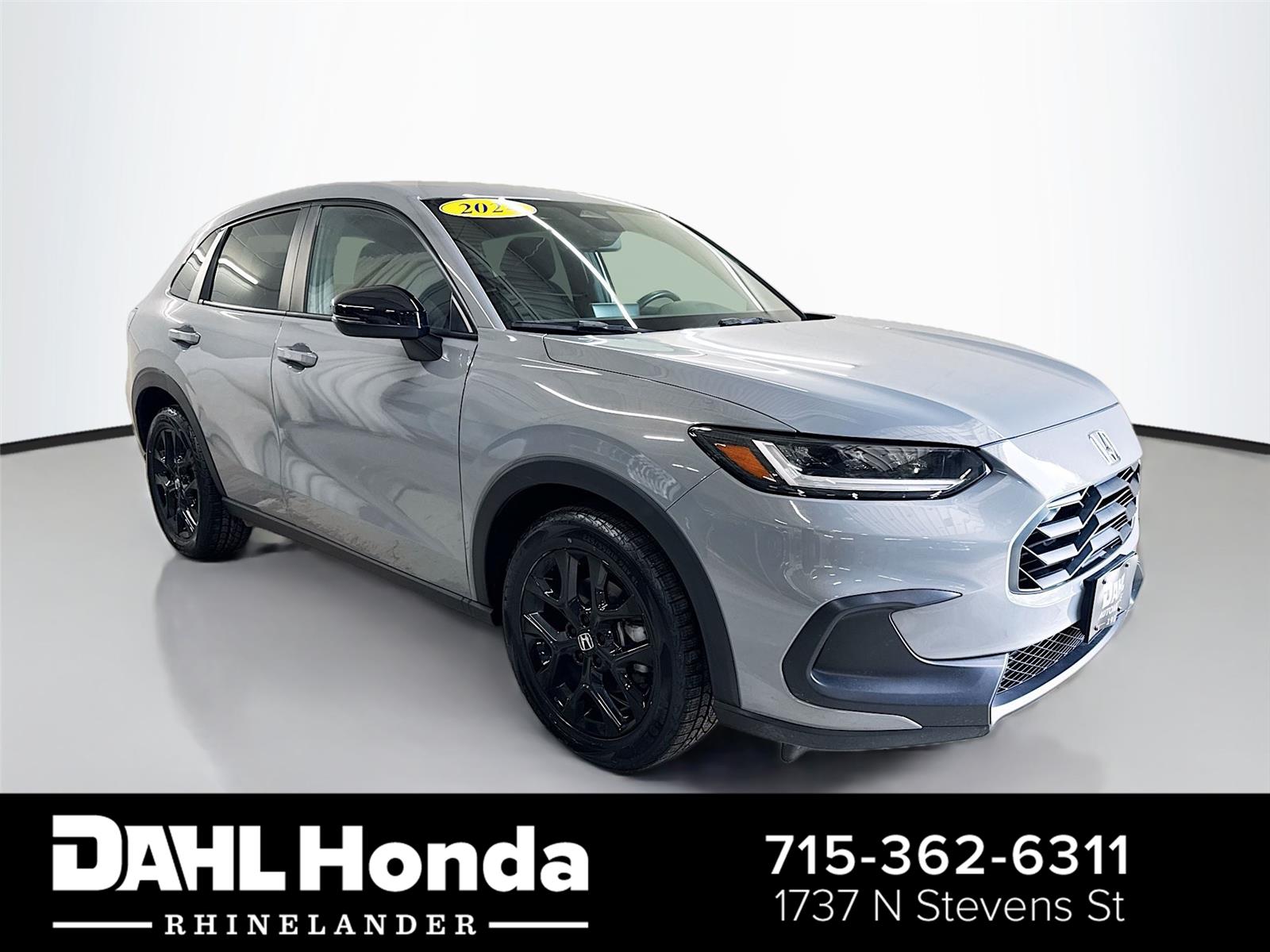 Urban Gray Pearl 2024 Honda HR-V SUV / Crossover All-Wheel Drive Continuously Variable Transmission