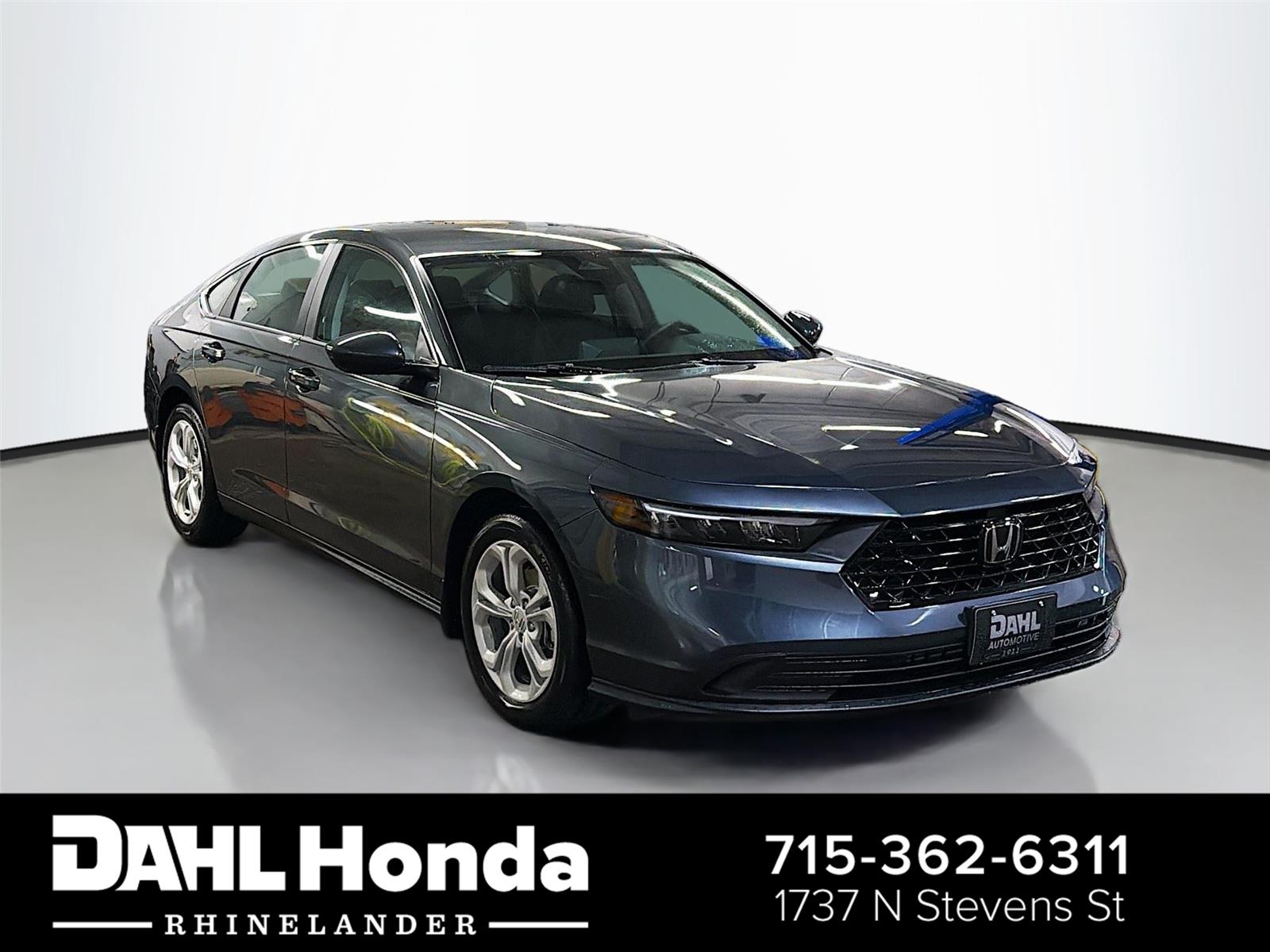 Meteorite Gray Metallic 2026 Honda Accord Sedan Front-Wheel Drive Continuously Variable Transmission