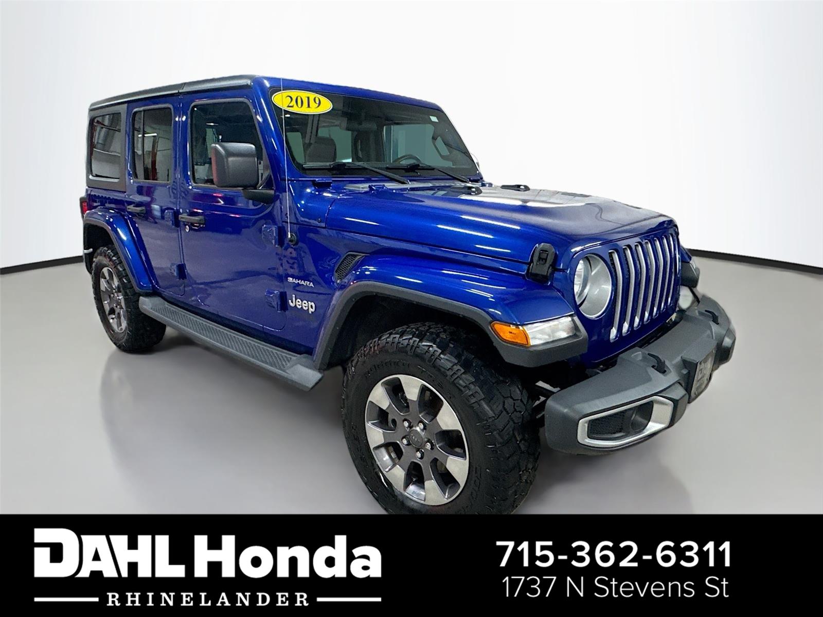 2019 Jeep Wrangler Unlimited Sahara 4WD