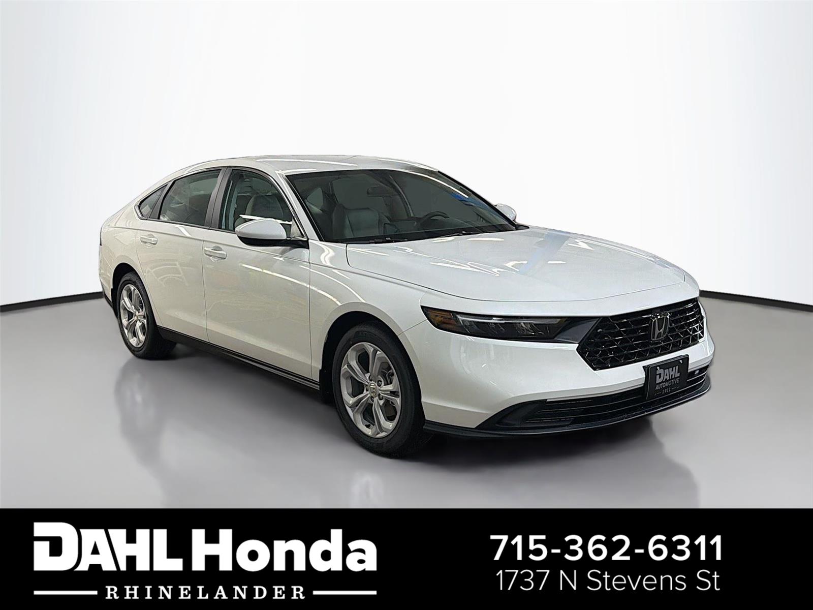 Platinum White Pearl 2026 Honda Accord Sedan Front-Wheel Drive Continuously Variable Transmission