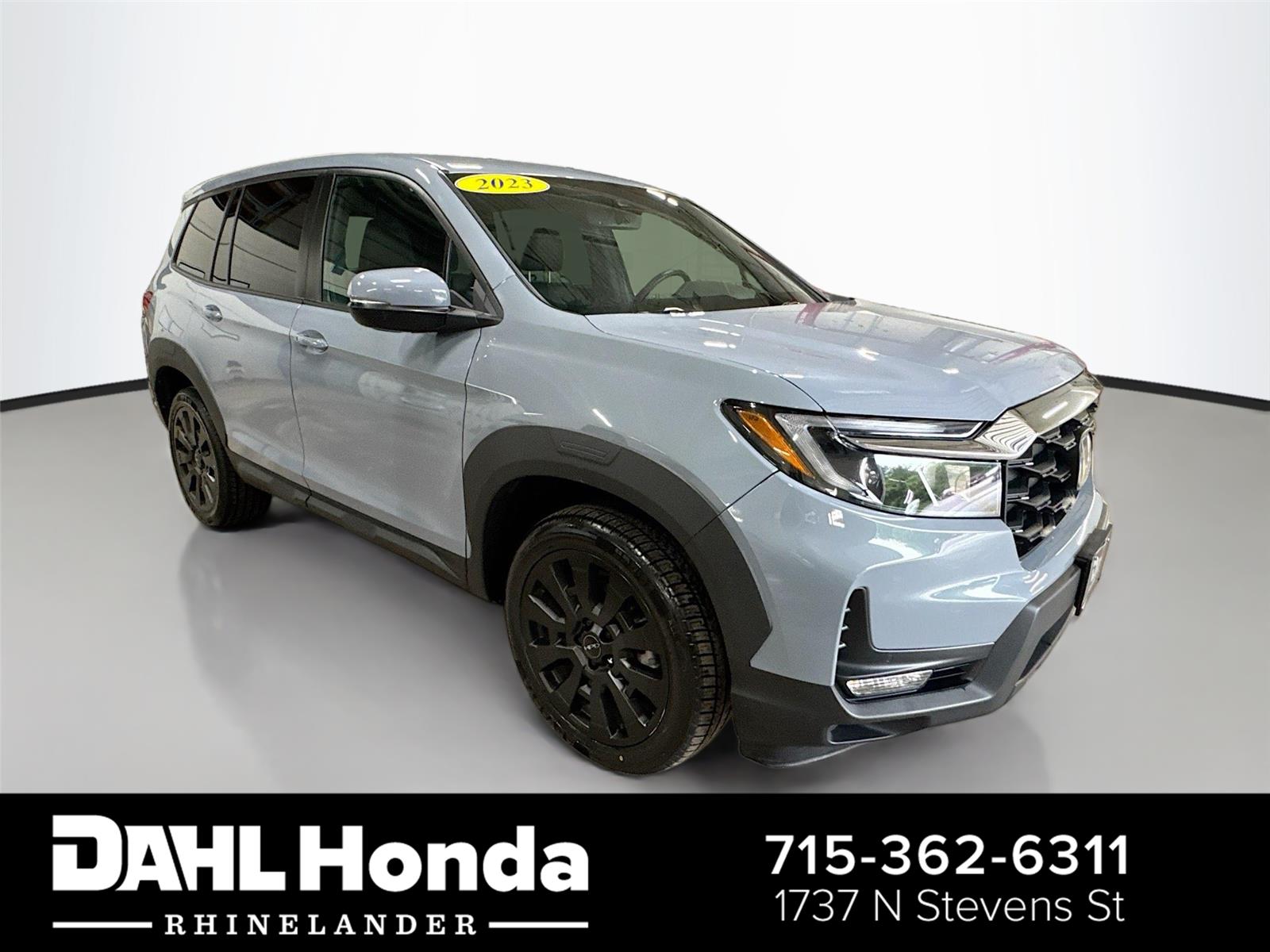Sonic Gray Pearl 2023 Honda Passport SUV / Crossover All-Wheel Drive 9-Speed Automatic