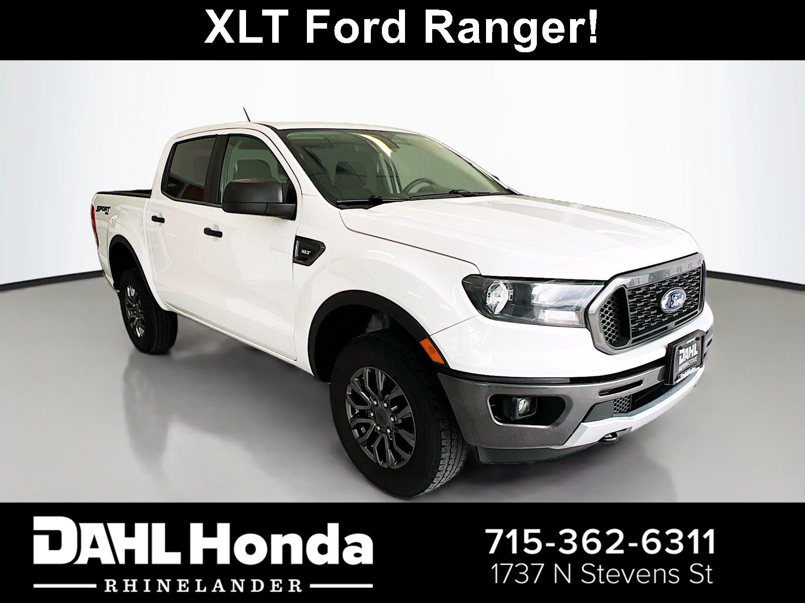 Oxford White 2021 Ford Ranger Pickup Truck Four-Wheel Drive Automatic