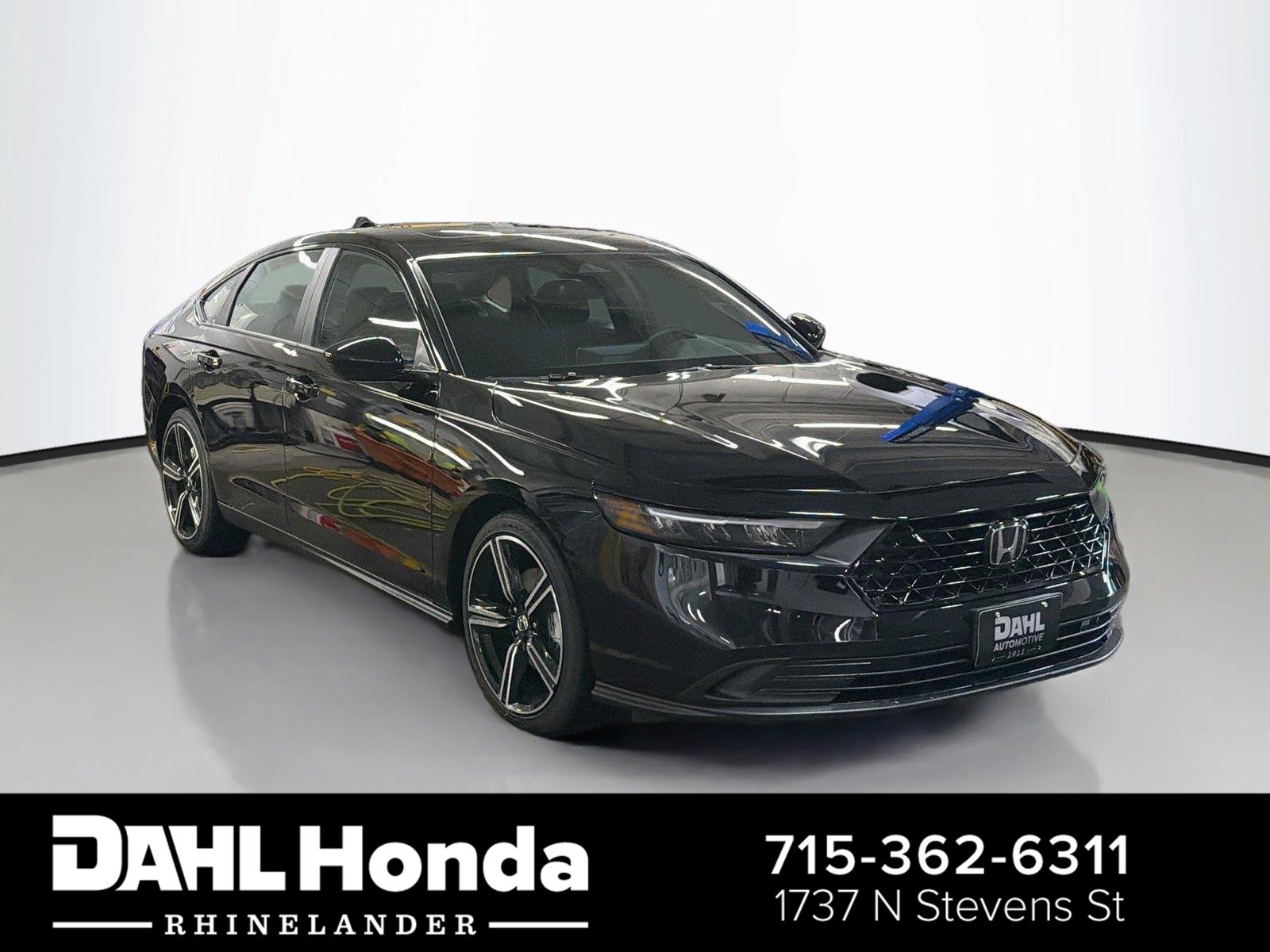 Crystal Black Pearl 2026 Honda Accord Hybrid Sedan Front-Wheel Drive 1-Speed Dual Clutch