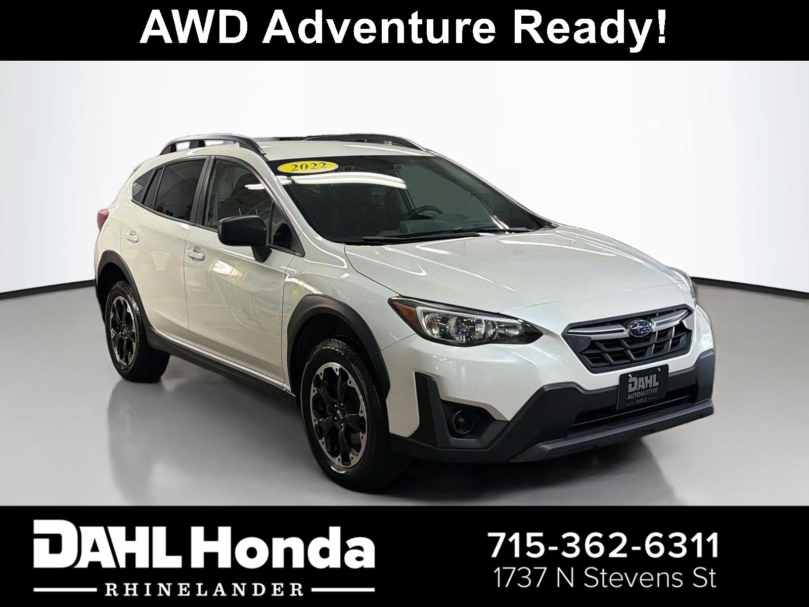 Crystal White Pearl 2022 Subaru Crosstrek SUV / Crossover All-Wheel Drive Continuously Variable Transmission