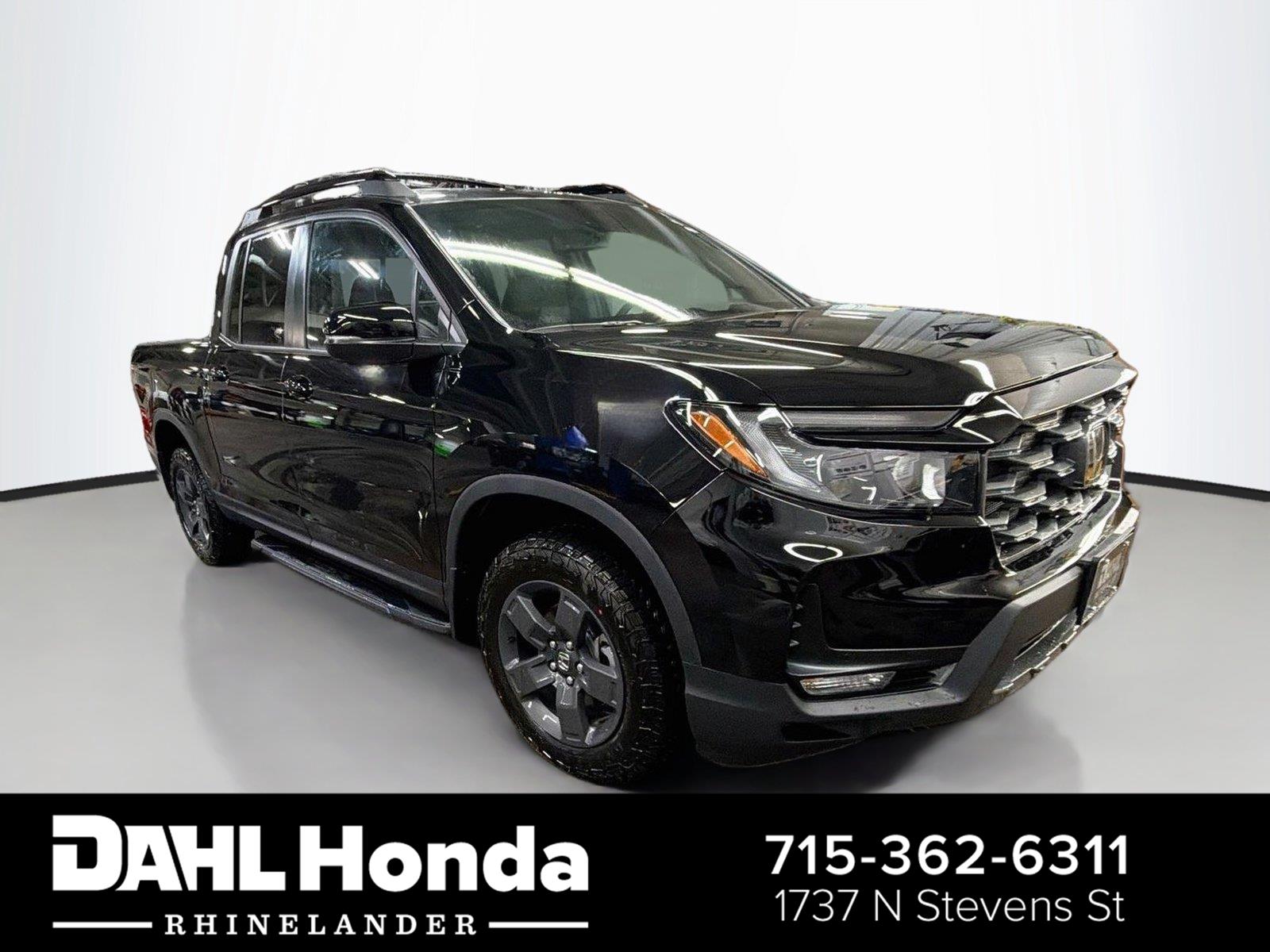 Crystal Black Pearl 2026 Honda Ridgeline Pickup Truck All-Wheel Drive Automatic