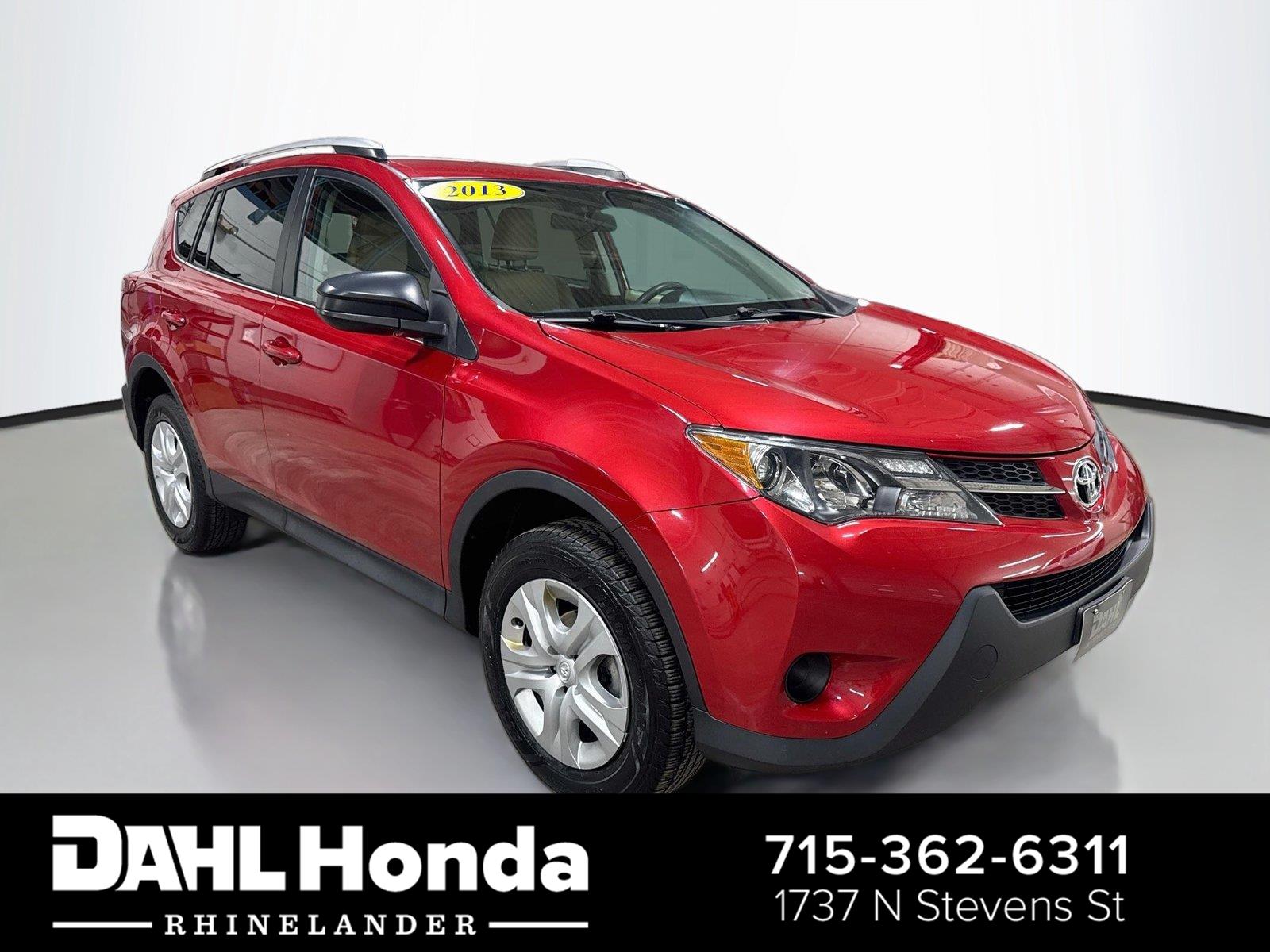 Barcelona Red Metallic 2013 Toyota RAV4 SUV / Crossover All-Wheel Drive Automatic