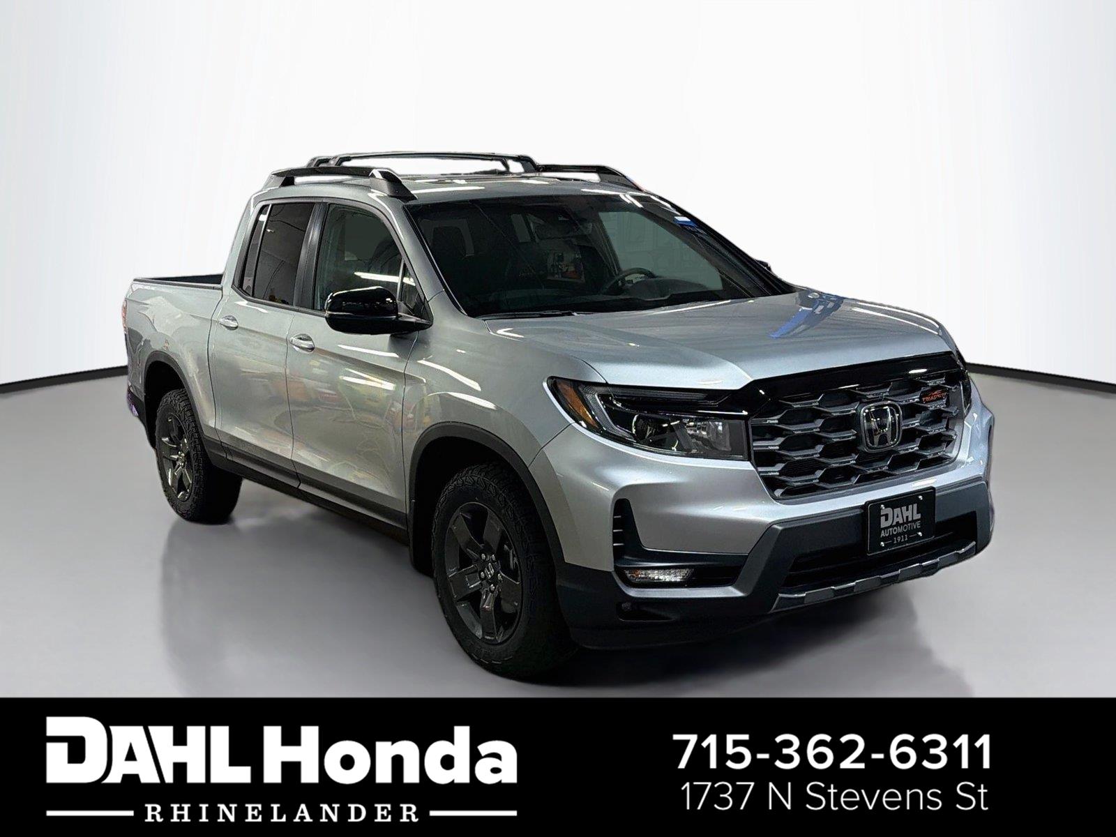 Solar Silver Metallic 2026 Honda Ridgeline Pickup Truck All-Wheel Drive Automatic