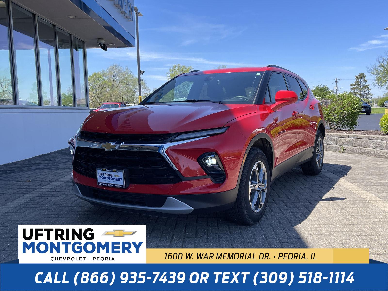 Red Hot 2024 Chevrolet Blazer SUV / Crossover Front-Wheel Drive 9-Speed Automatic