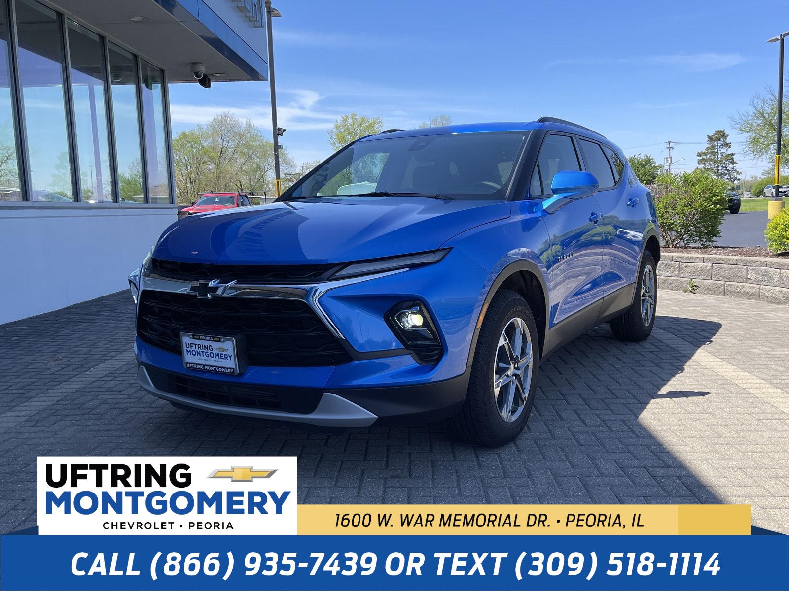 Riptide Blue Metallic 2024 Chevrolet Blazer SUV / Crossover Front-Wheel Drive 9-Speed Automatic