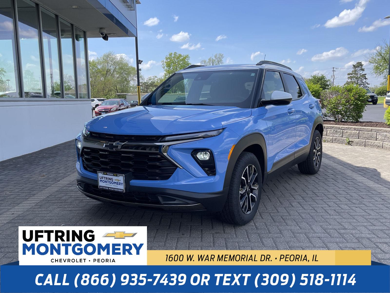 Fountain Blue 2024 Chevrolet Trailblazer ACTIV FWD SUV / Crossover Front-Wheel Drive Continuously Variable Transmission