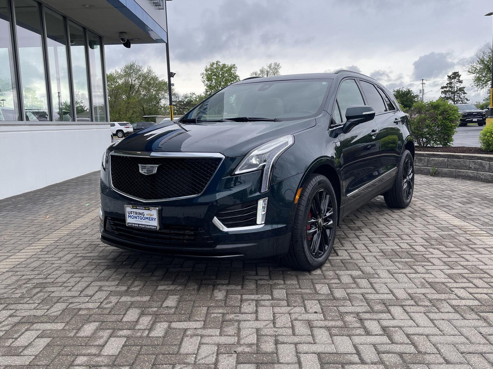 Emerald Lake Metallic 2025 Cadillac XT5 Sport AWD SUV / Crossover Four-Wheel Drive 9-Speed Automatic