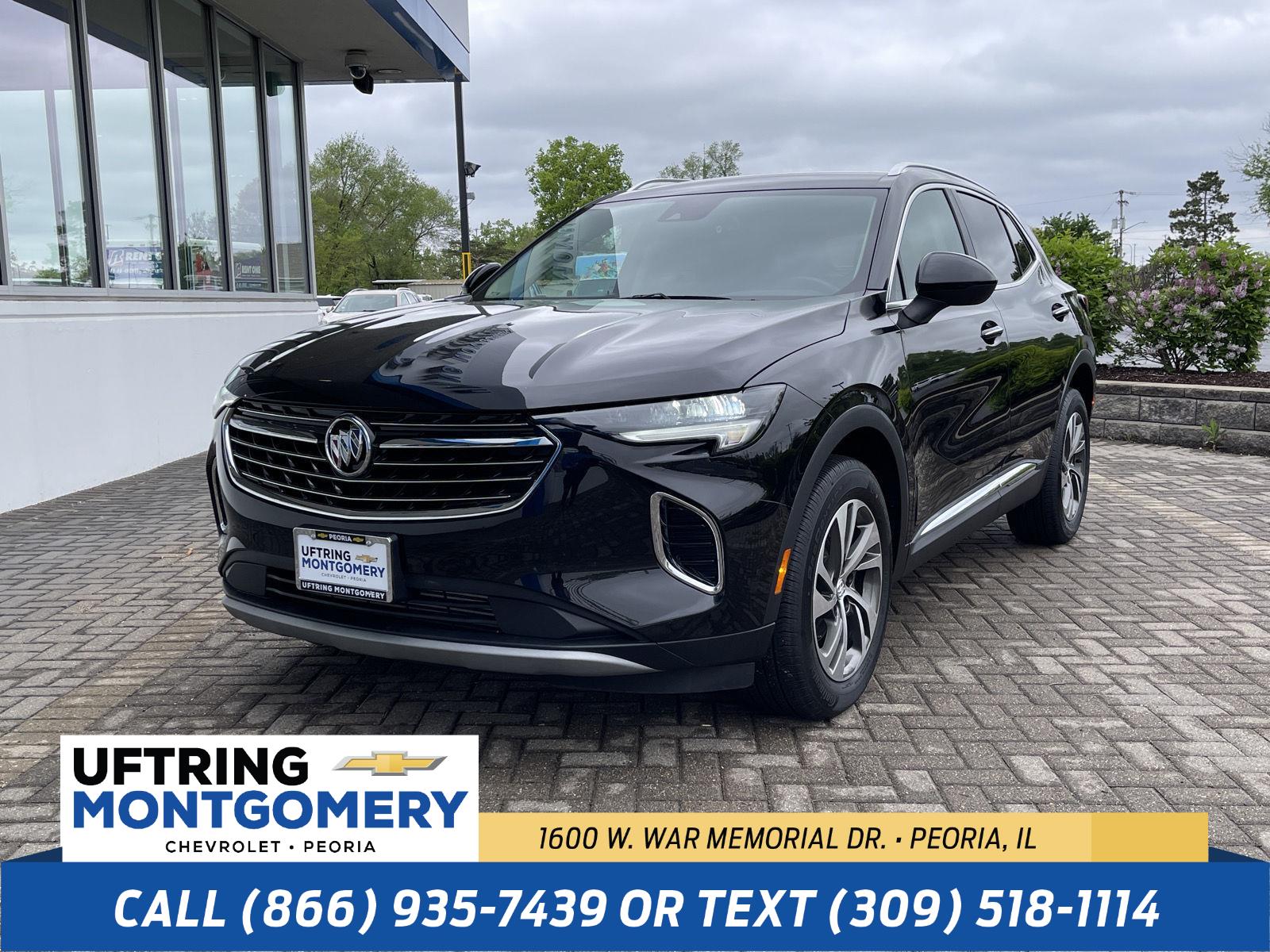 Black (Ebony Twilight Metallic) 2022 Buick Envision Essence FWD SUV / Crossover Front-Wheel Drive 9-Speed Automatic