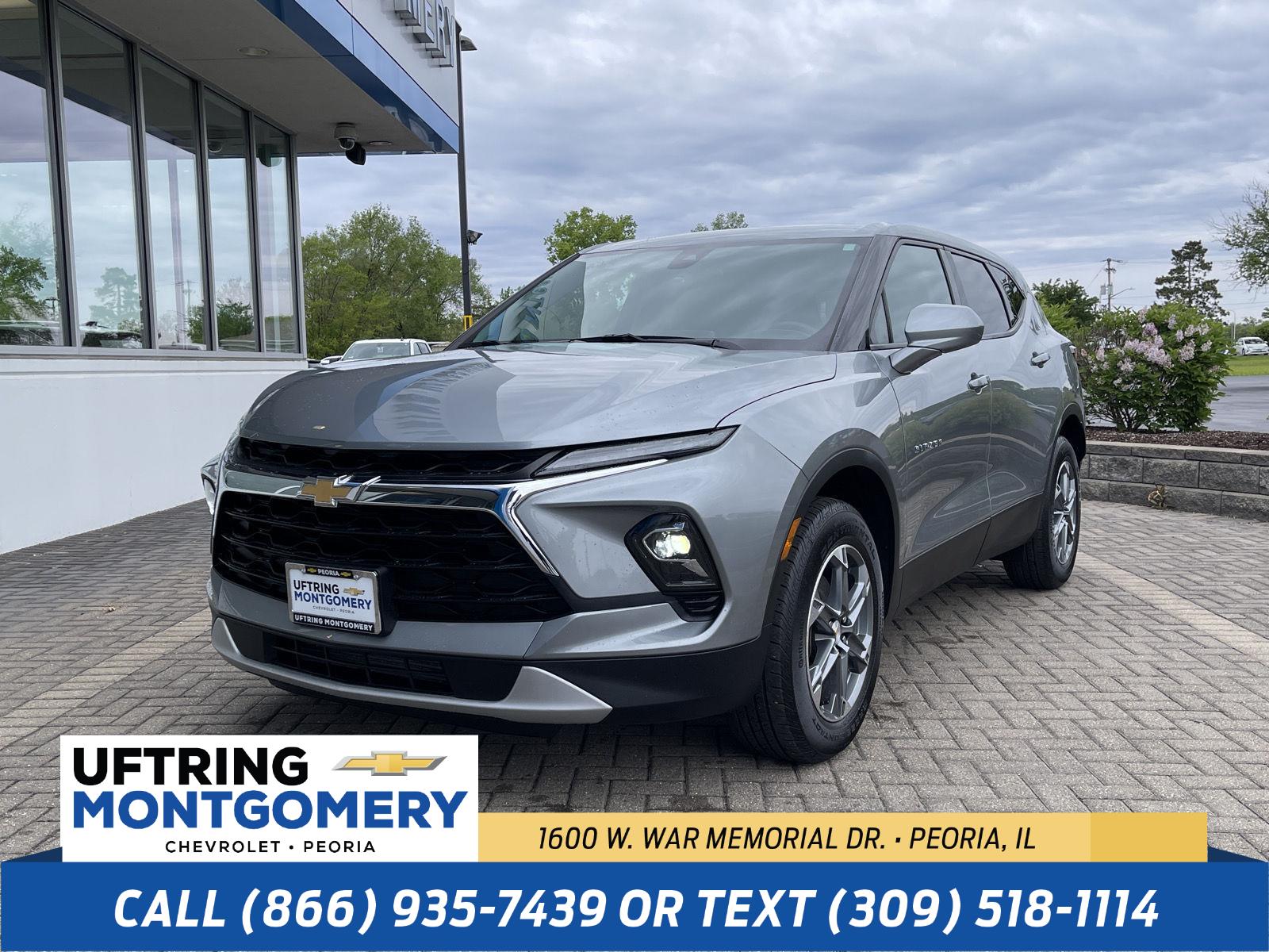 Sterling Gray Metallic 2024 Chevrolet Blazer SUV / Crossover Front-Wheel Drive 9-Speed Automatic