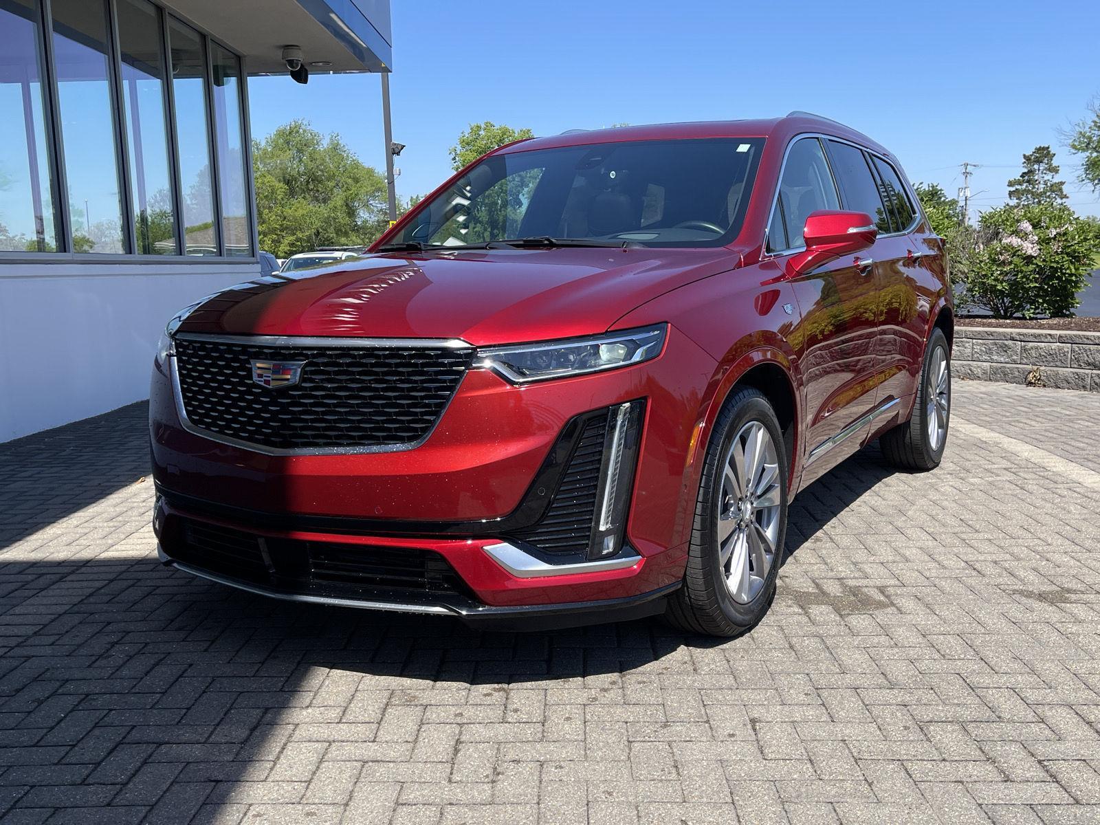 Radiant Red Tintcoat 2025 Cadillac XT6 Premium Luxury AWD SUV / Crossover Four-Wheel Drive 9-Speed Automatic