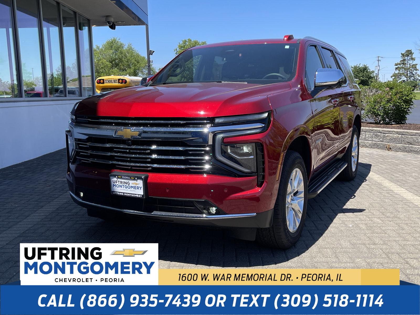 Radiant Red Tintcoat 2025 Chevrolet Tahoe SUV / Crossover Four-Wheel Drive Automatic