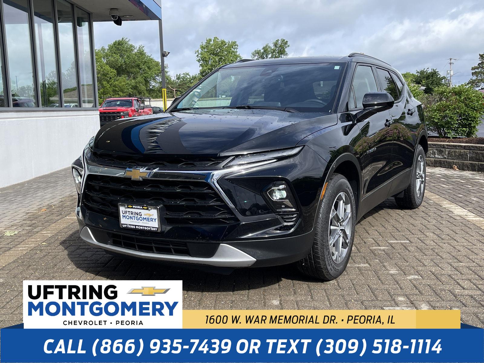 Black 2024 Chevrolet Blazer SUV / Crossover Front-Wheel Drive 9-Speed Automatic