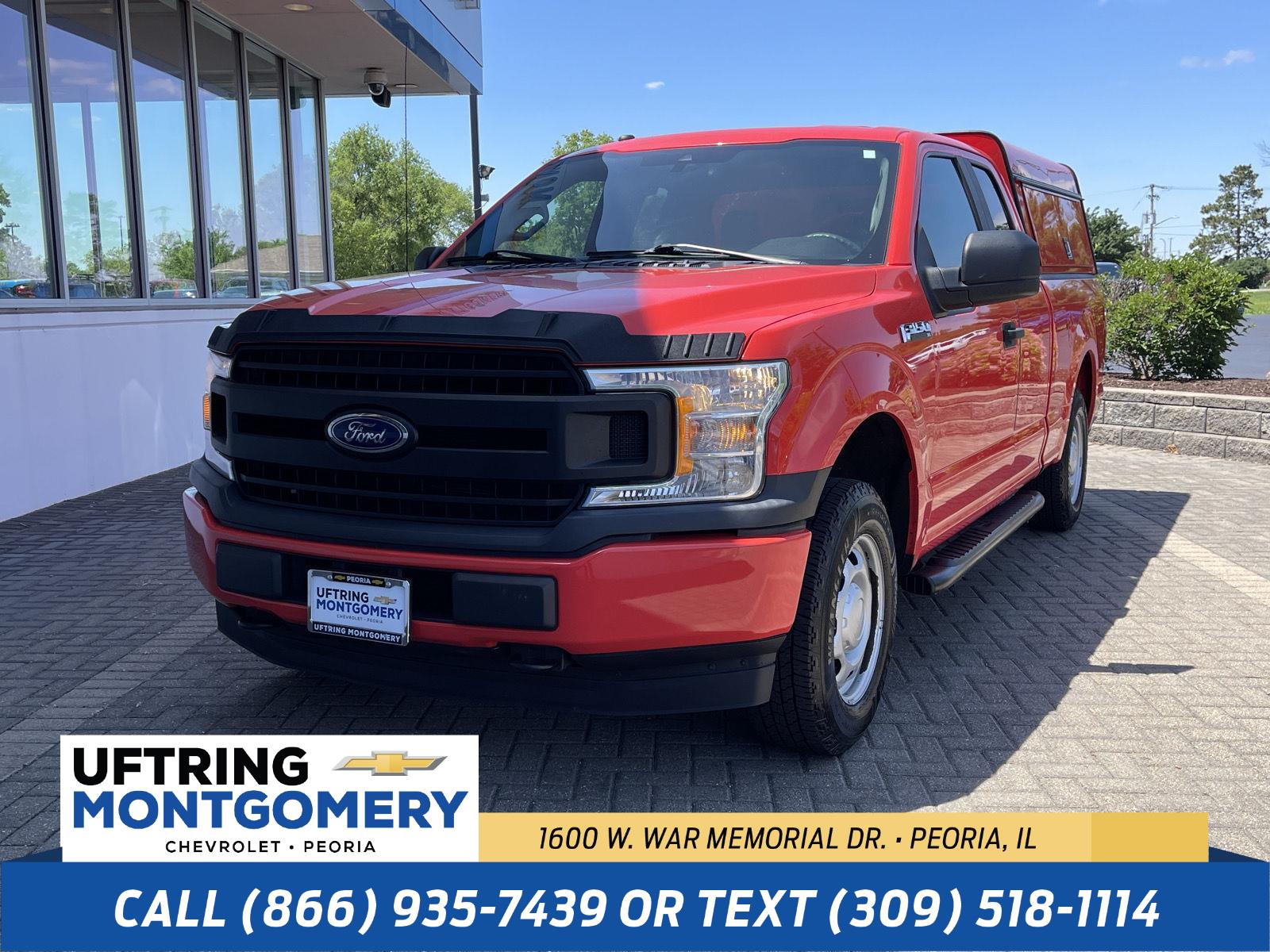 Race Red 2019 Ford F-150 Pickup Truck Four-Wheel Drive 6-Speed Automatic