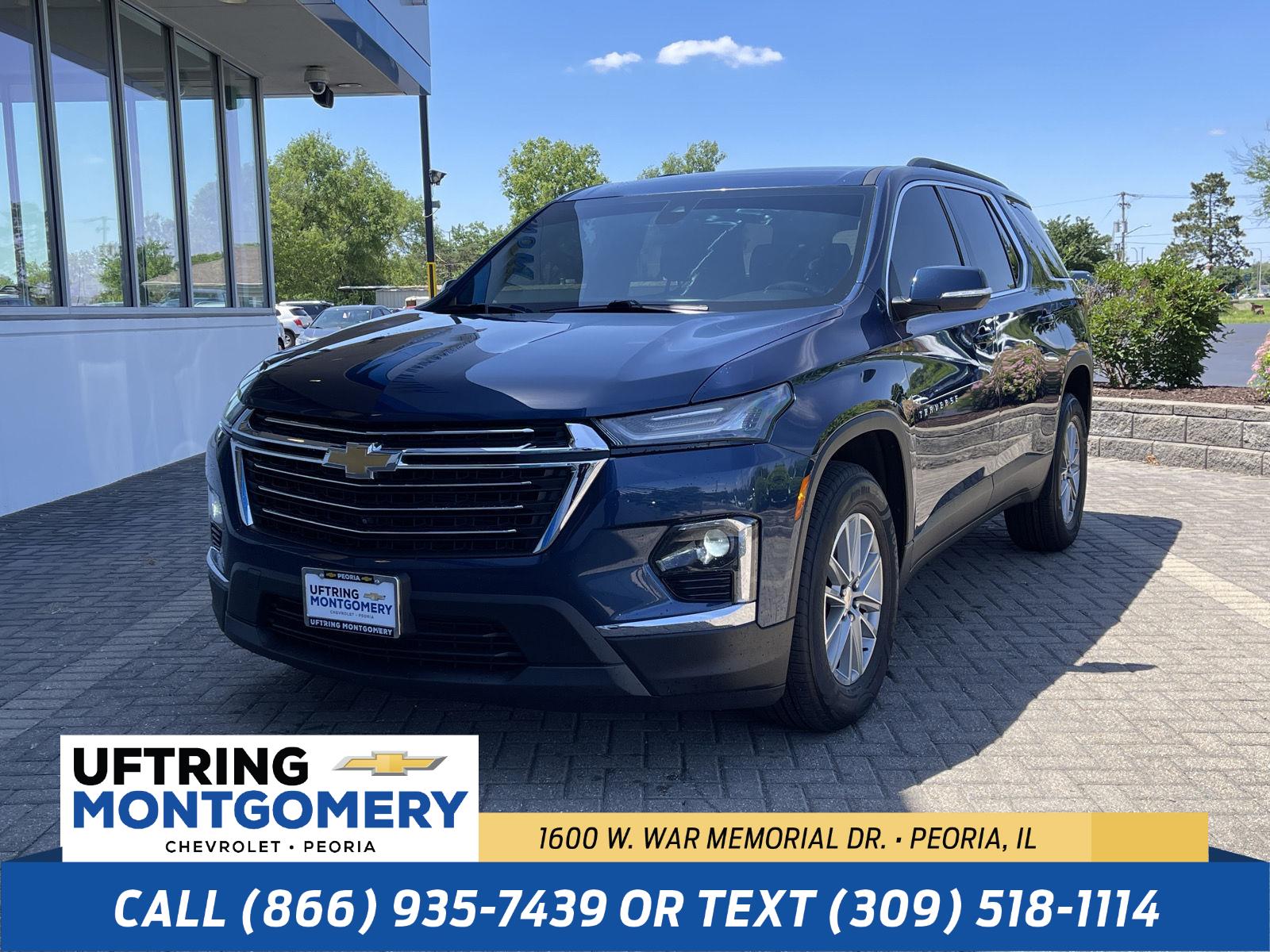 Northsky Blue Metallic 2023 Chevrolet Traverse SUV / Crossover Front-Wheel Drive 9-Speed Automatic