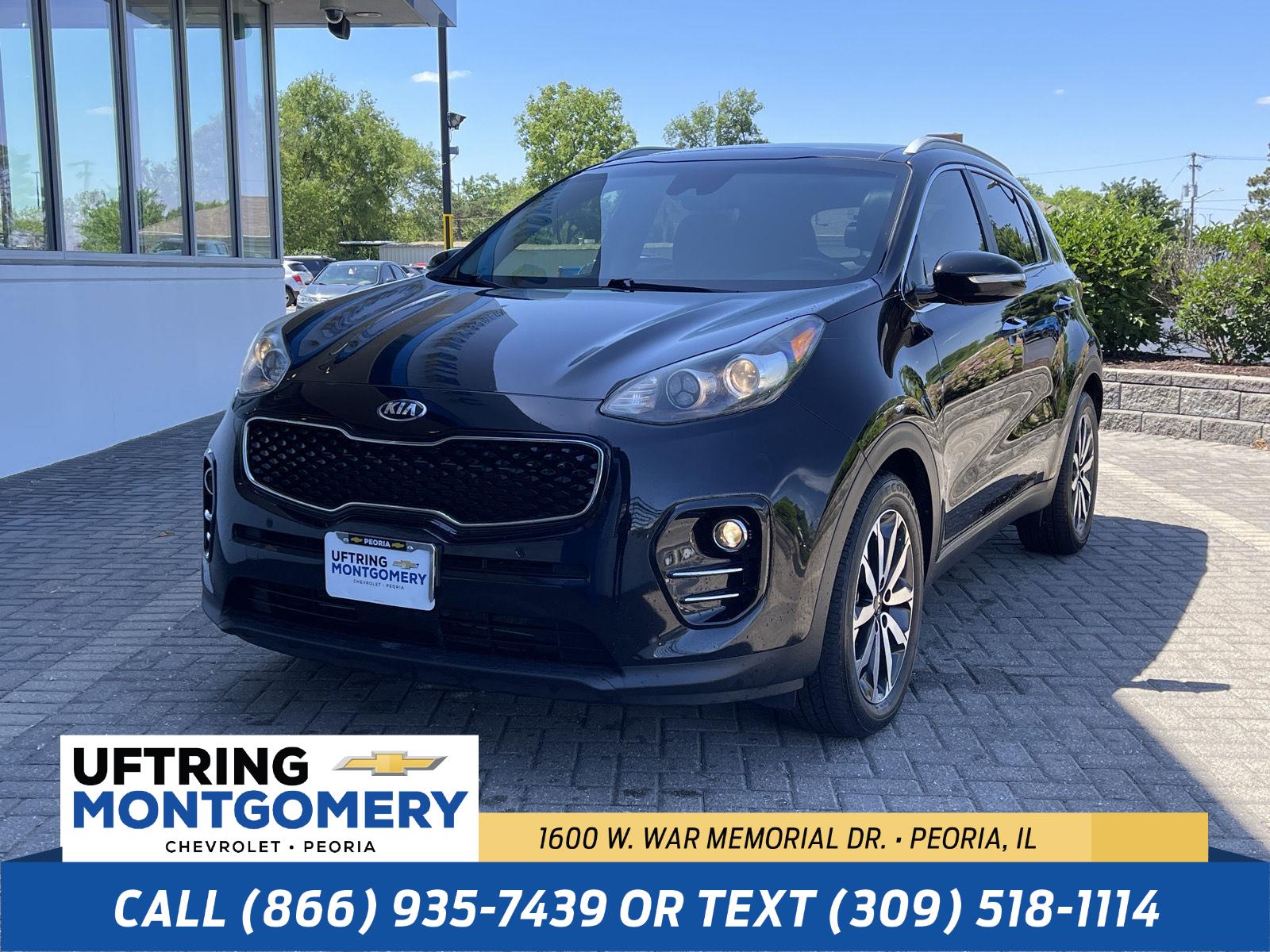 Black Cherry 2017 Kia Sportage EX SUV / Crossover Front-Wheel Drive 6-Speed Automatic