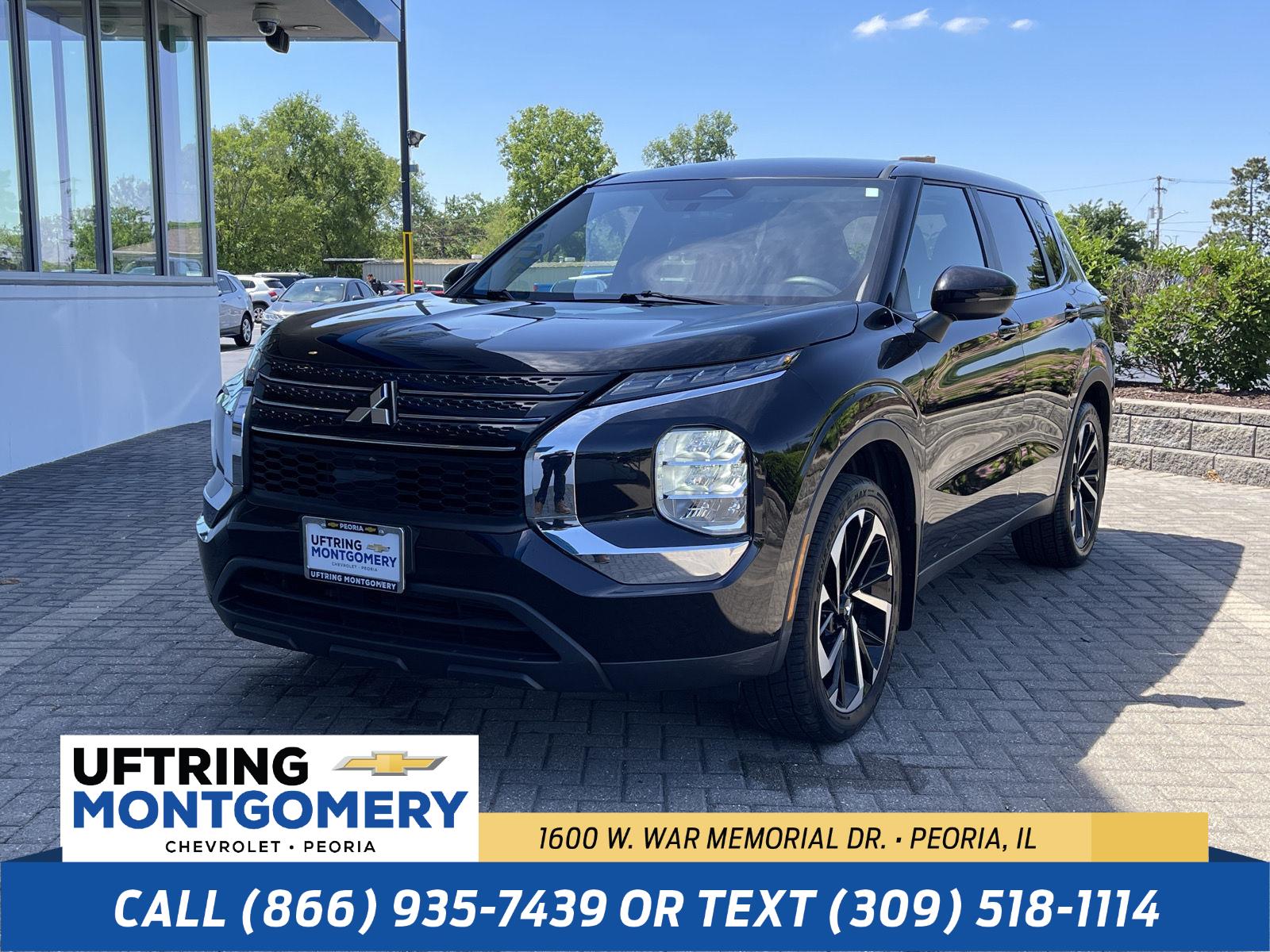 Labrador Black Pearl 2022 Mitsubishi Outlander SUV / Crossover Front-Wheel Drive Continuously Variable Transmission