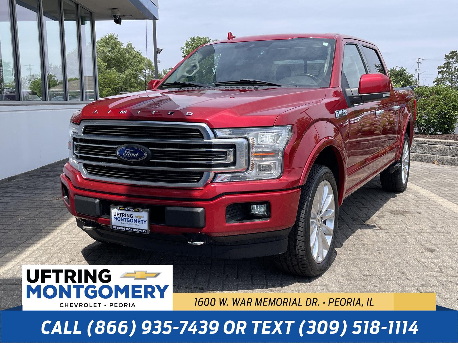 Rapid Red Metallic Tinted Clearcoat 2020 Ford F-150 Pickup Truck Four-Wheel Drive Automatic