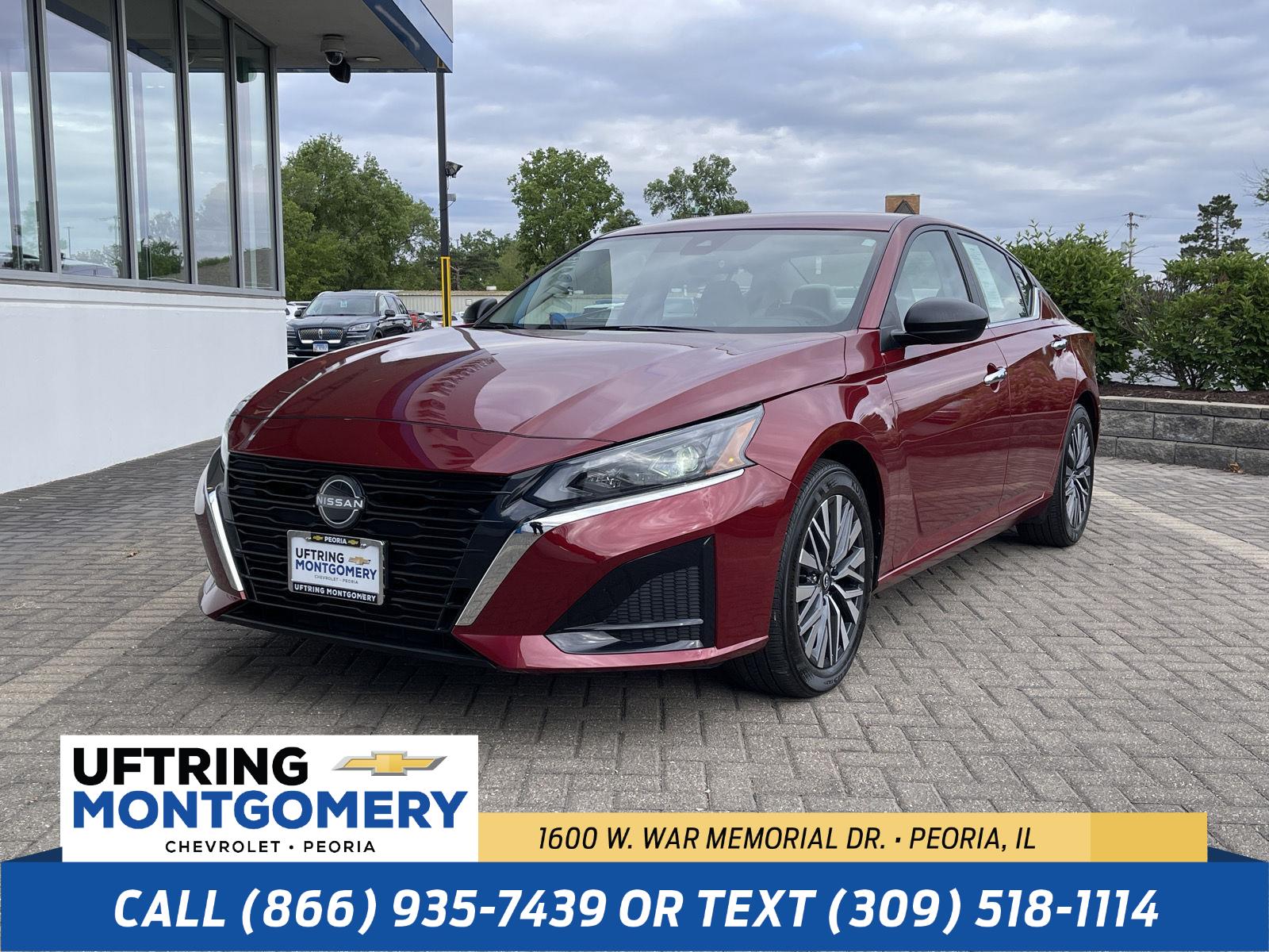 Red (Scarlet Ember Tintcoat) 2025 Nissan Altima Sedan Front-Wheel Drive Continuously Variable Transmission