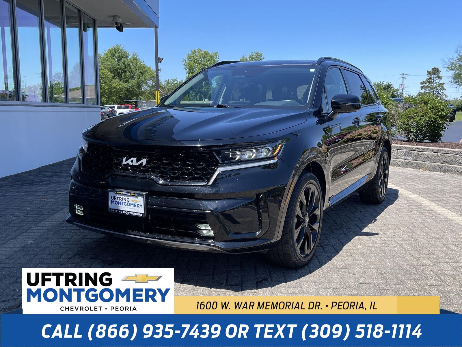 Ebony Black 2023 Kia Sorento SUV / Crossover Front-Wheel Drive 8-Speed Automatic