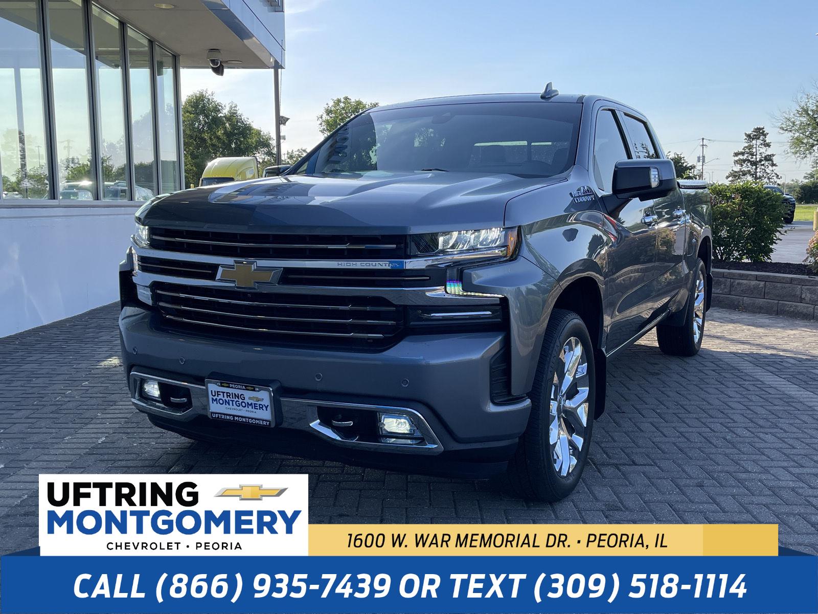 Gray (Satin Steel Metallic) 2020 Chevrolet Silverado 1500 Pickup Truck Four-Wheel Drive Automatic