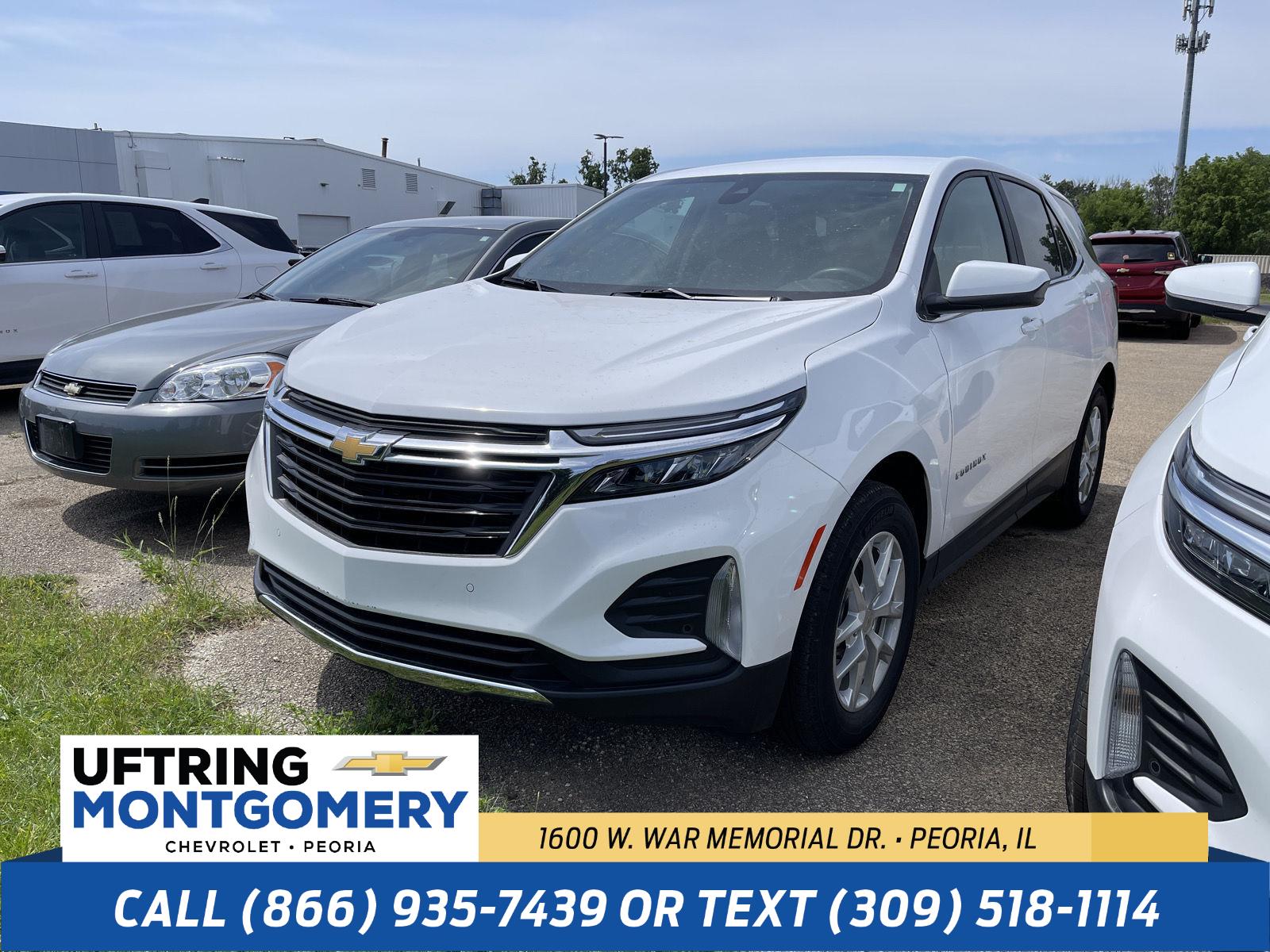 Summit White 2024 Chevrolet Equinox LT FWD with 1LT SUV / Crossover Front-Wheel Drive 6-Speed Automatic Overdrive